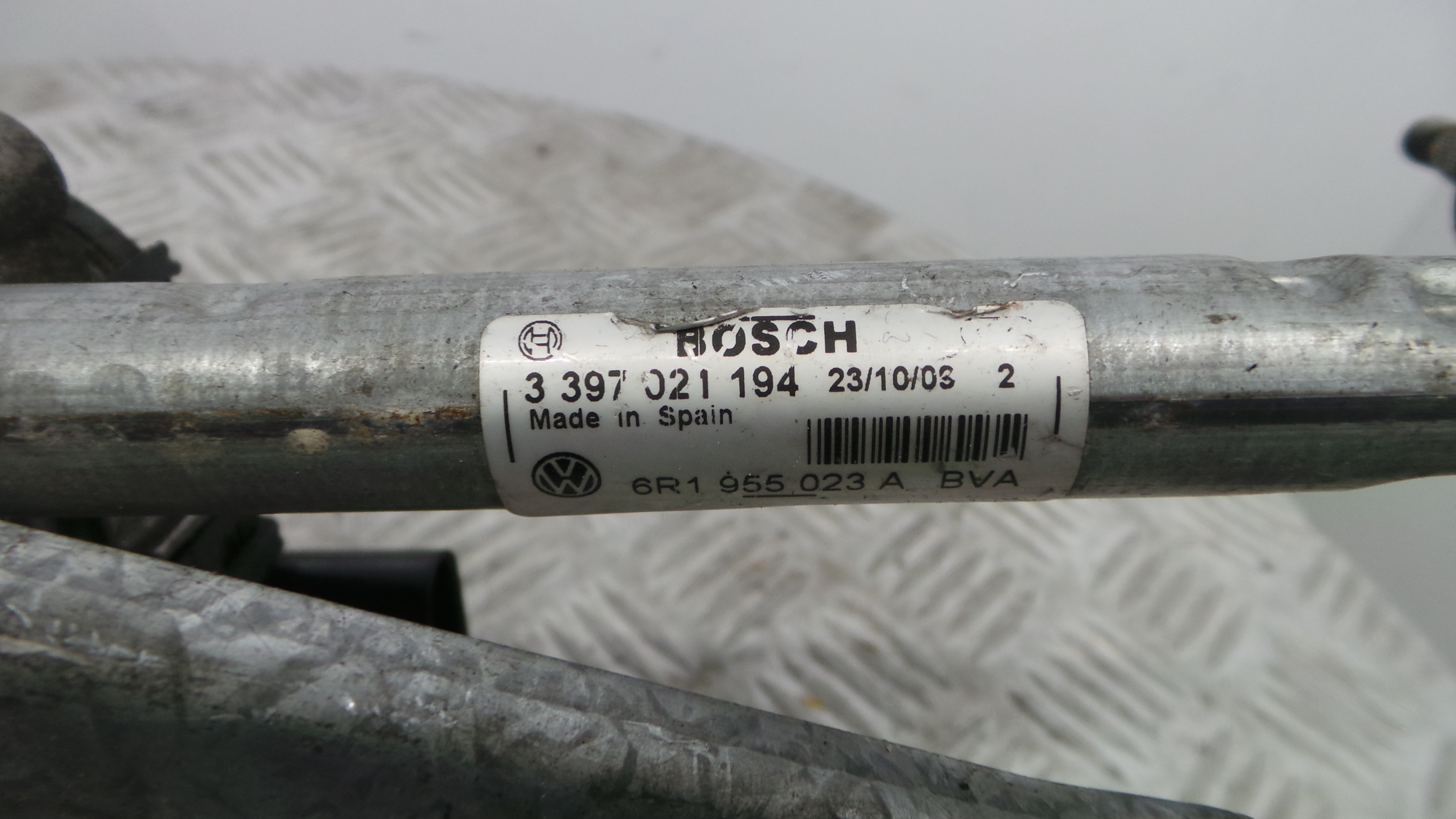 Motor Limpa Vidros Frente  6R1955023A - VW POLO V (6R1, 6C1)-36277396