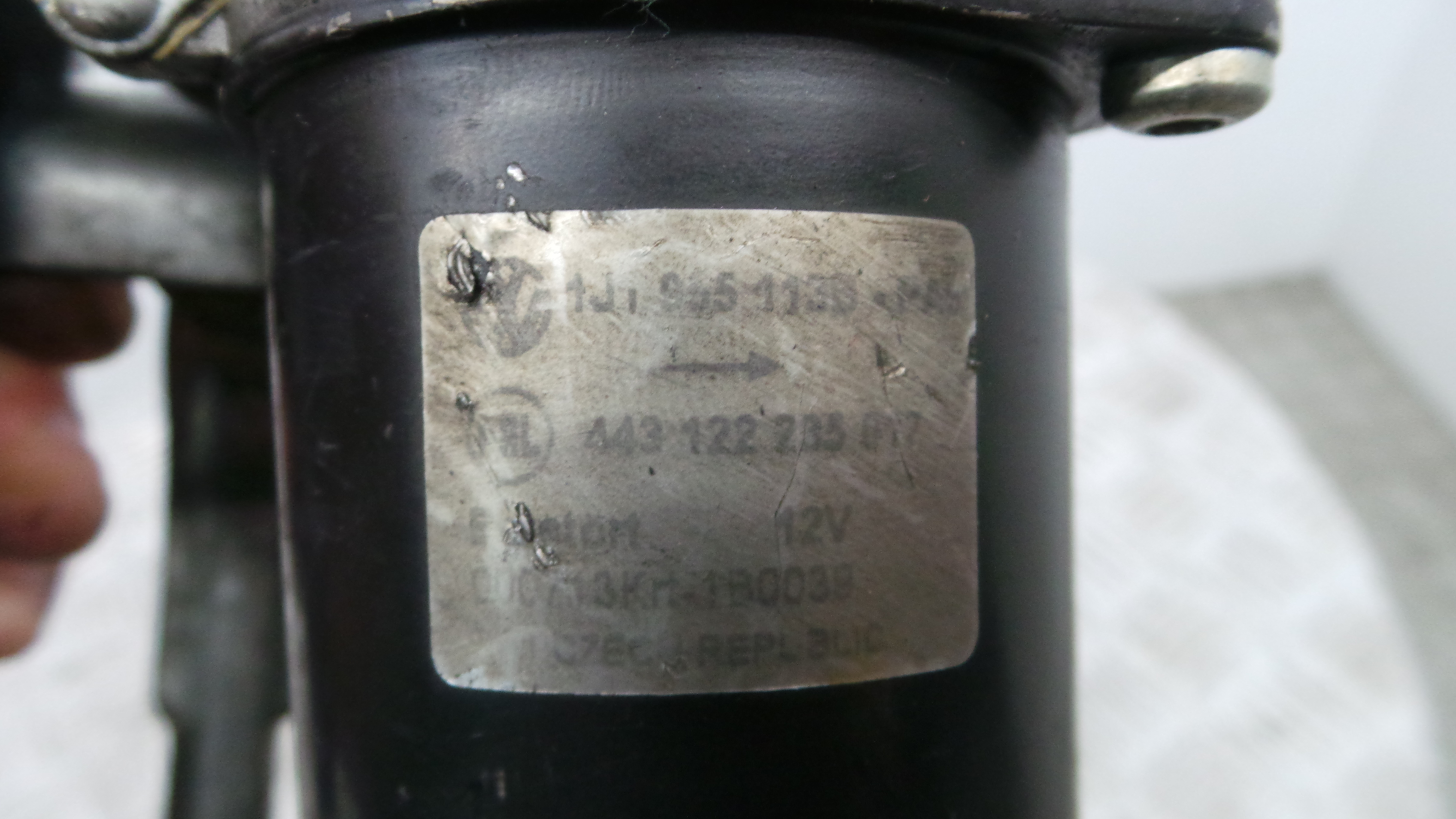 Motor Limpa Vidros Frente 1J1955113B - VW GOLF IV (1J1), GOLF Mk IV (1J1)-36280127