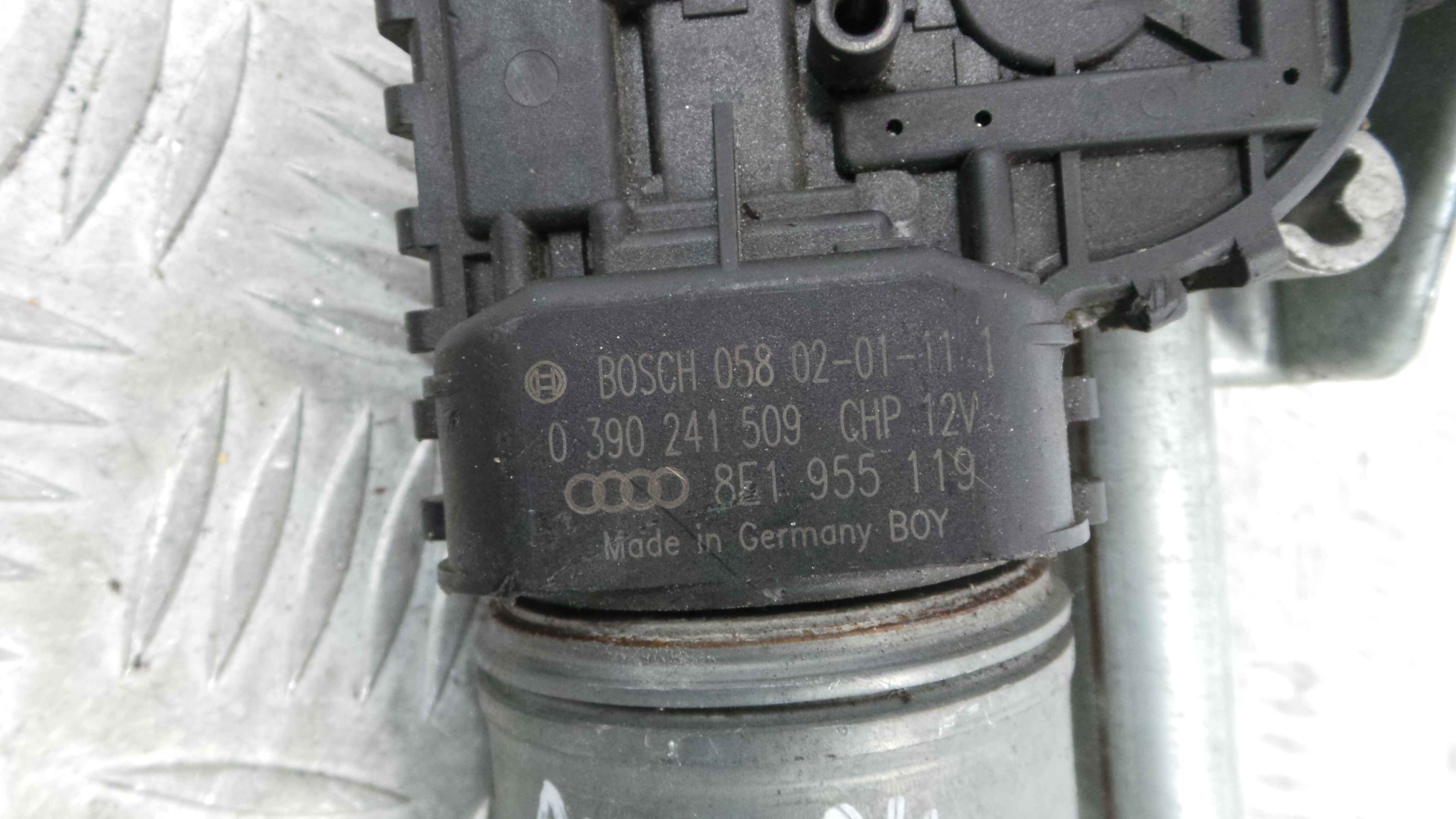 Motor Limpa Vidros Frente 8E1955119 - AUDI A4 B6 (8E2)-36280131