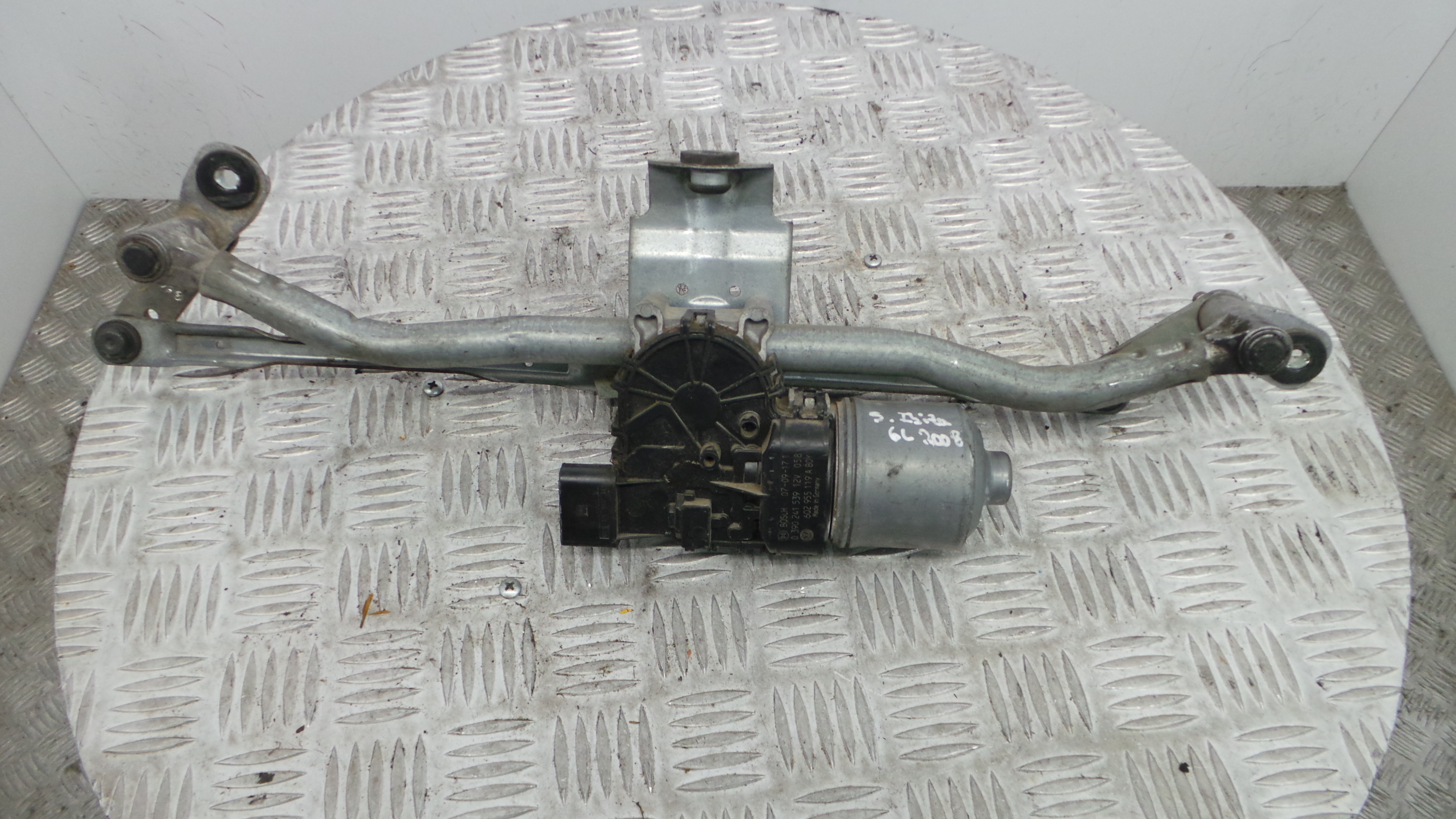 Motor Limpa Vidros Frente 6L1955023H - SEAT IBIZA III (6L1), IBIZA Mk III (6L1)-36280138