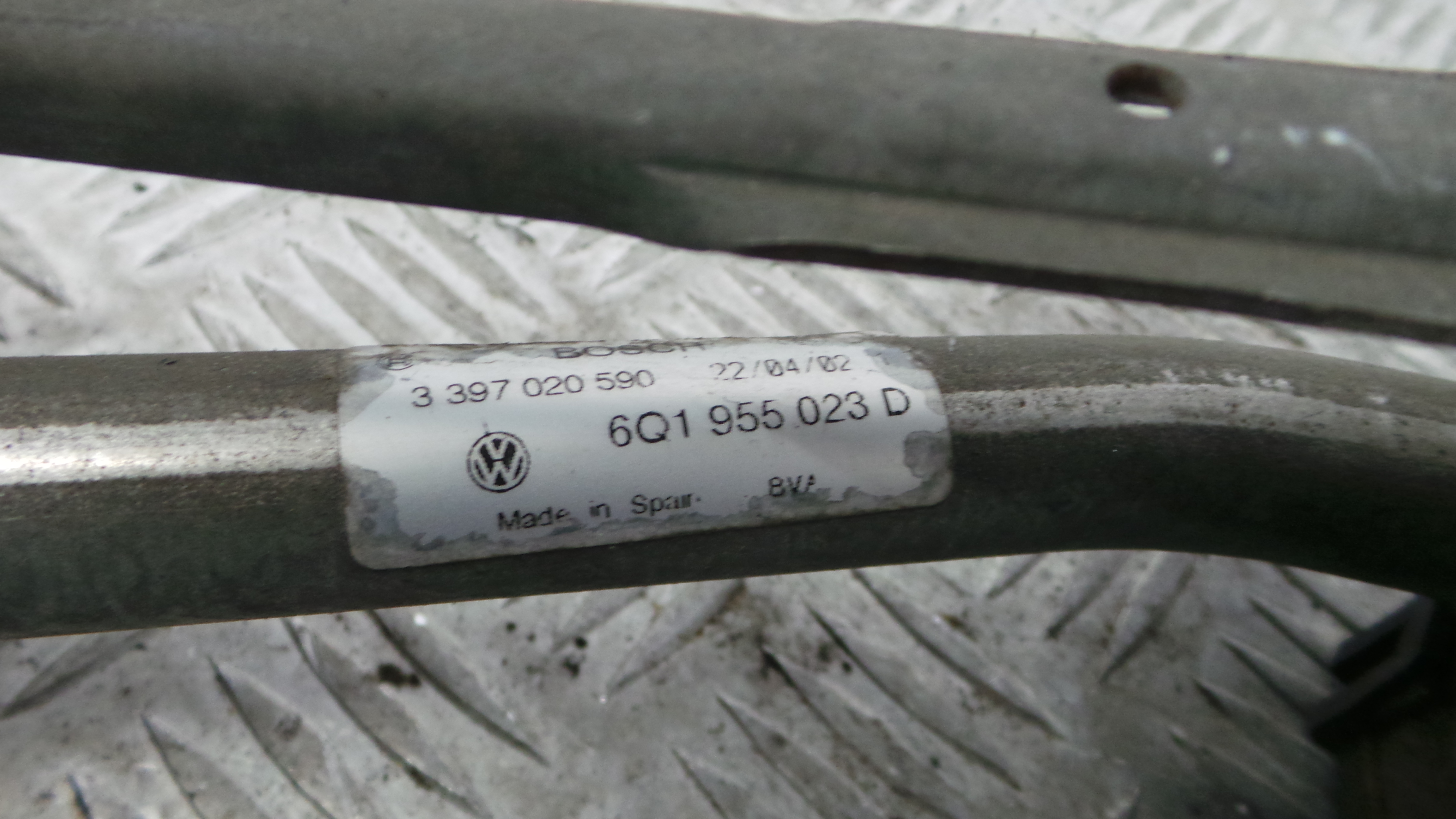 Motor Limpa Vidros Frente 6Q1955023D - VW POLO (9N_, 9A_)-36280147