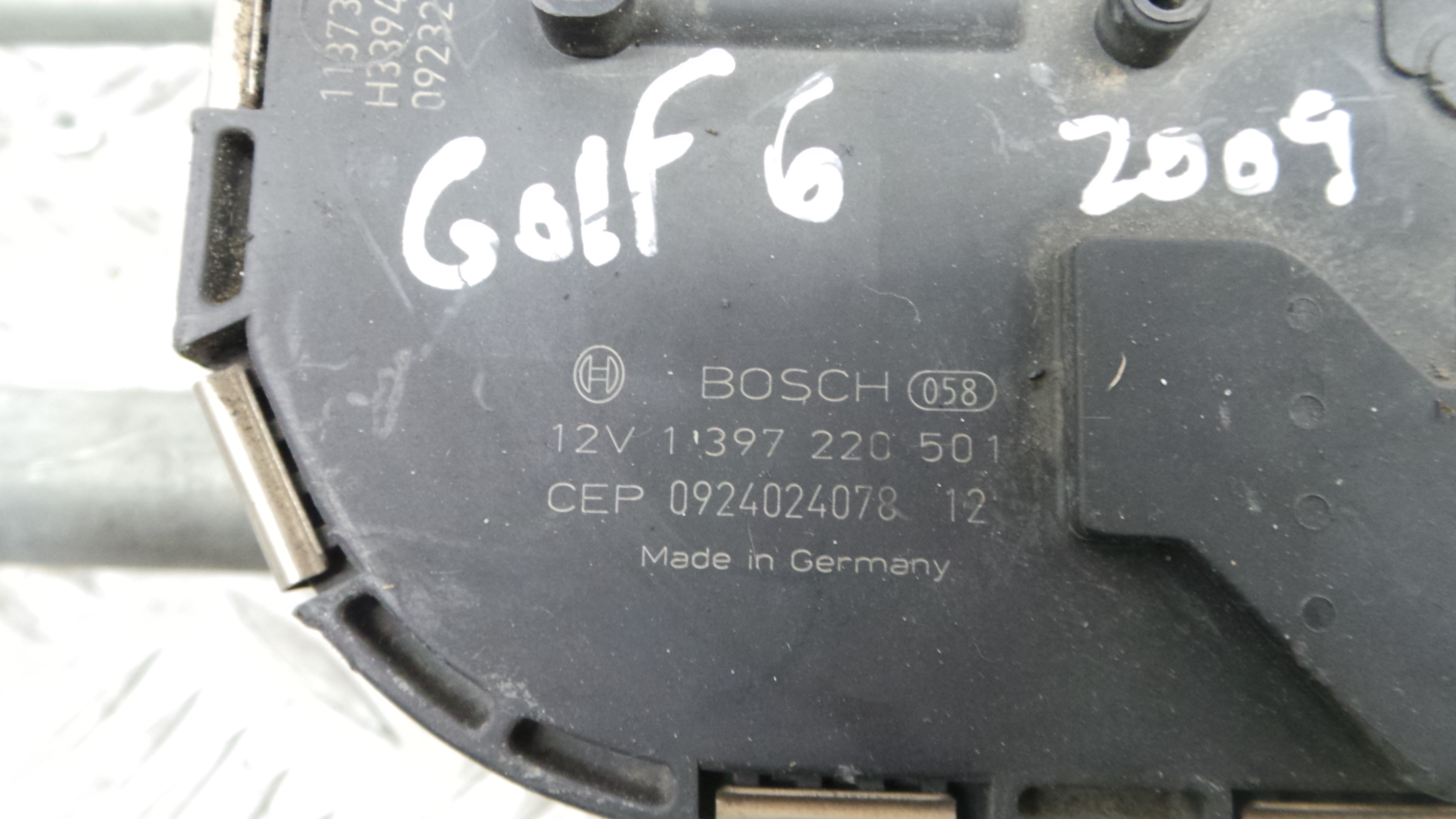 Motor Limpa Vidros Frente 1K1955023G - VW GOLF VI (5K1)-36280383