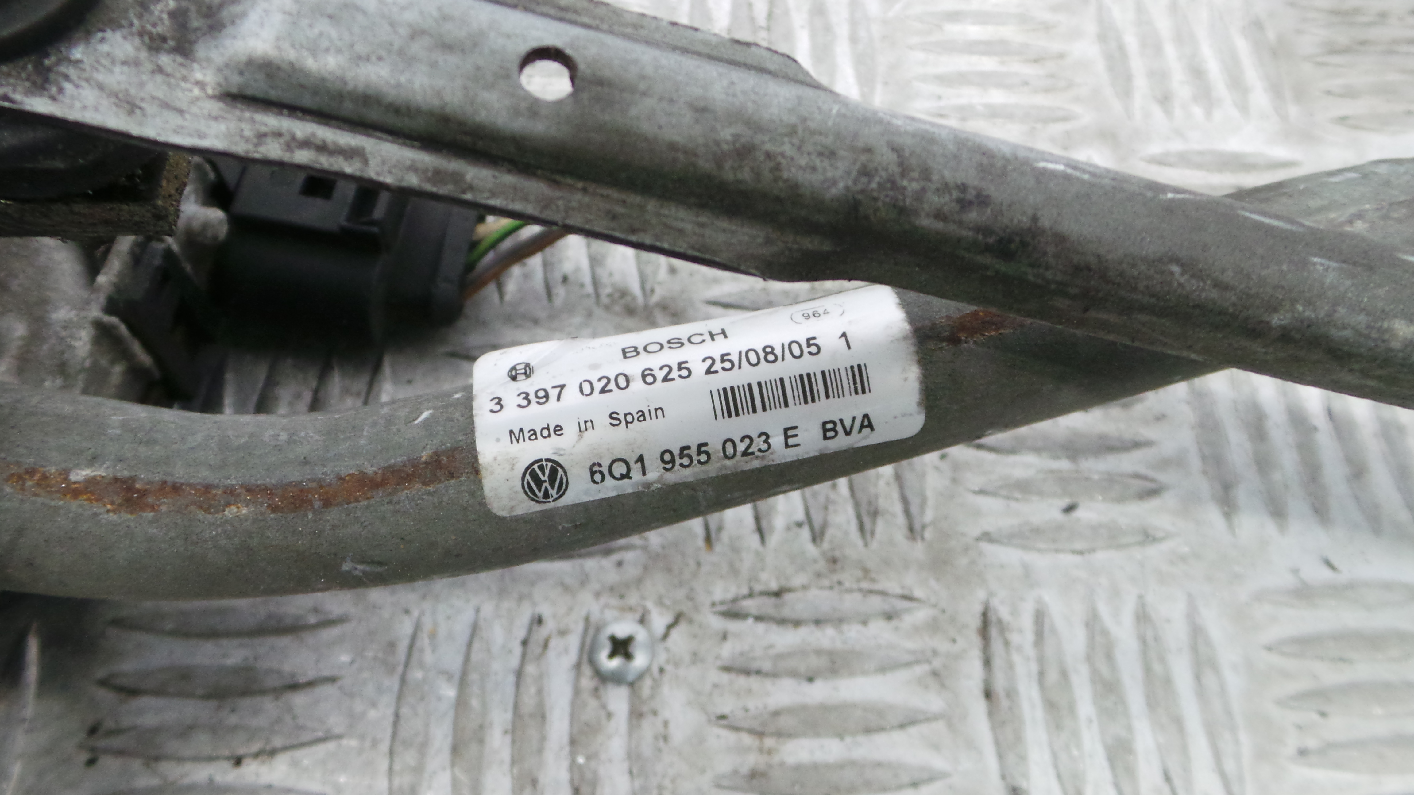 Motor Limpa Vidros Frente 6Q1955023E - VW POLO (9N_, 9A_)-36280399