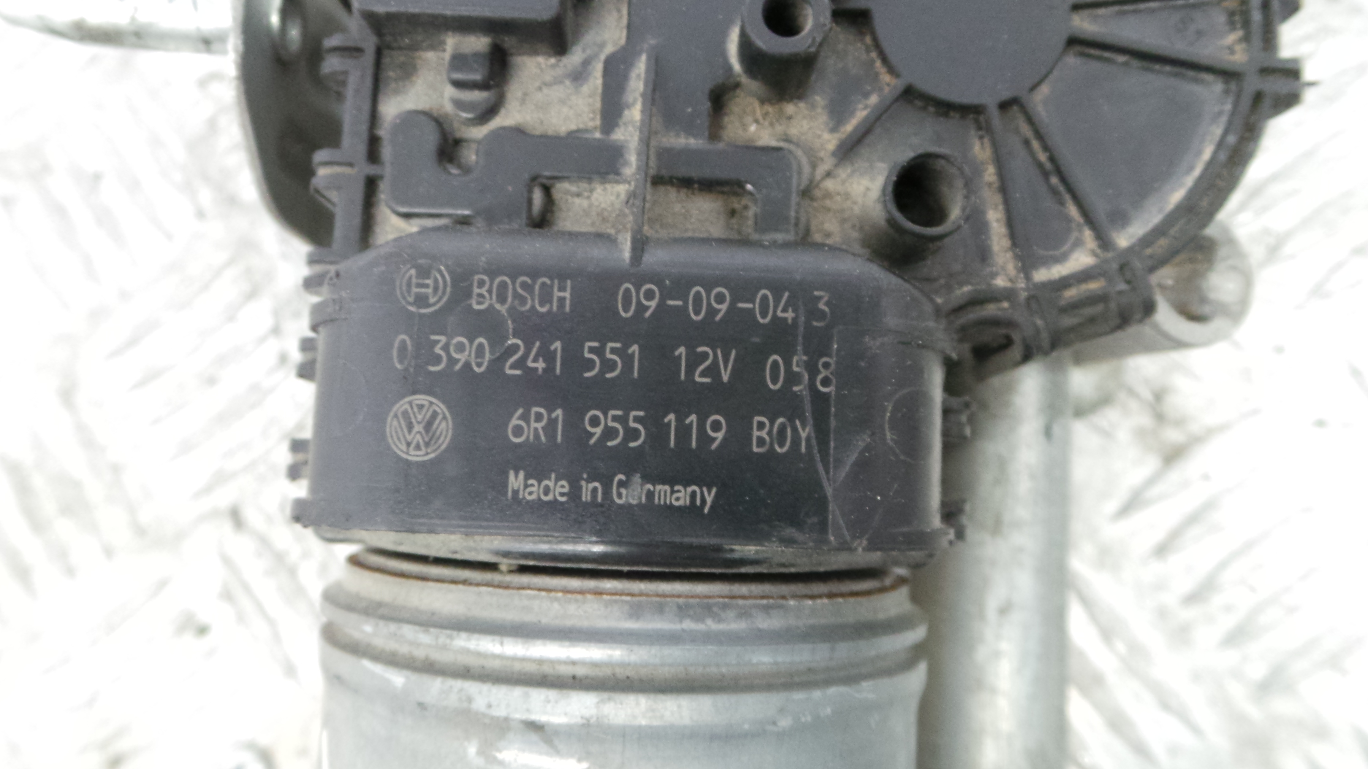 Motor Limpa Vidros Frente  6R1955023A - SEAT IBIZA IV (6J5, 6P1), IBIZA Mk IV (6J5, 6P1)-36280408