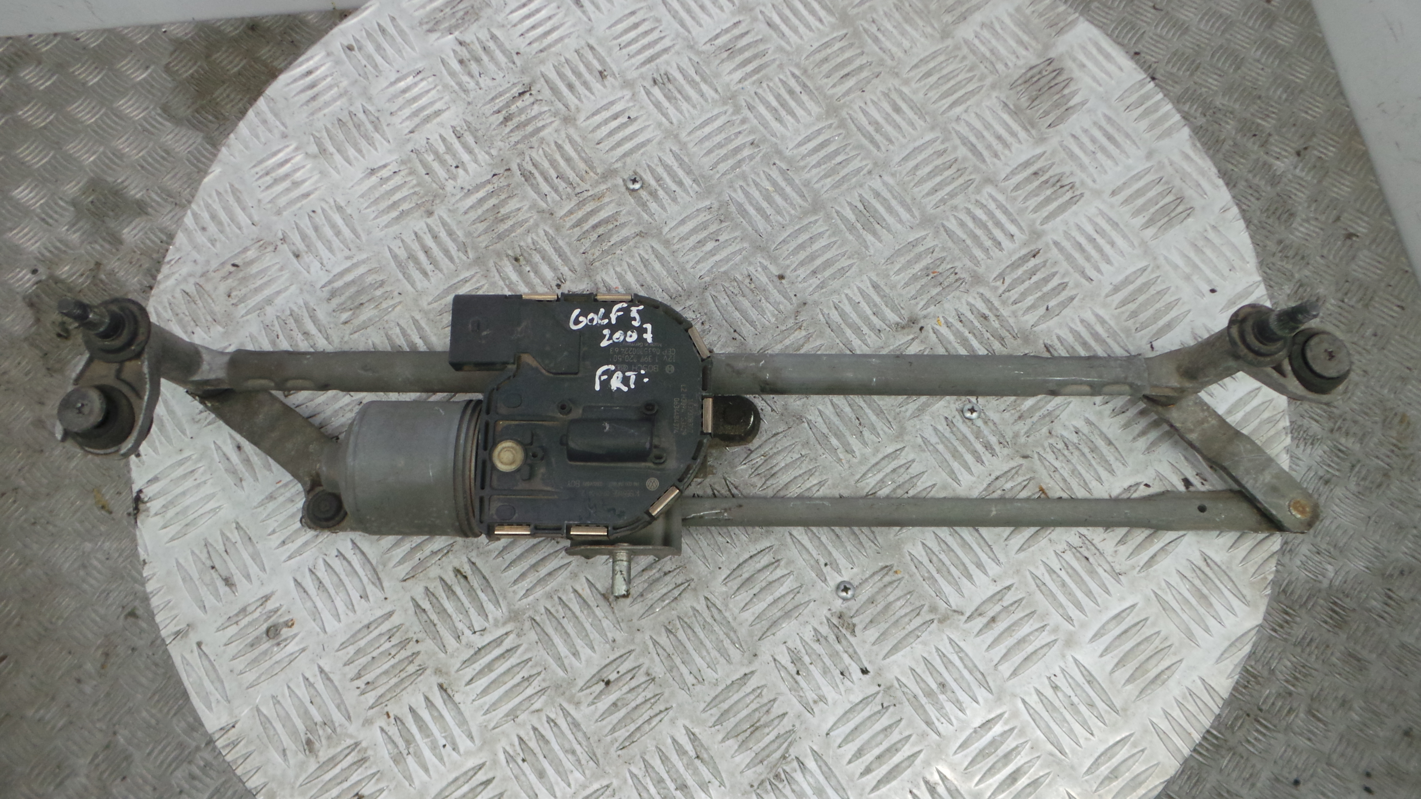 Motor Limpa Vidros Frente 1K1955023G - VW GOLF V (1K1)-36280422 Motor Limpa Vidros Frente 1K1955023G - VW GOLF V (1K1)-36280422