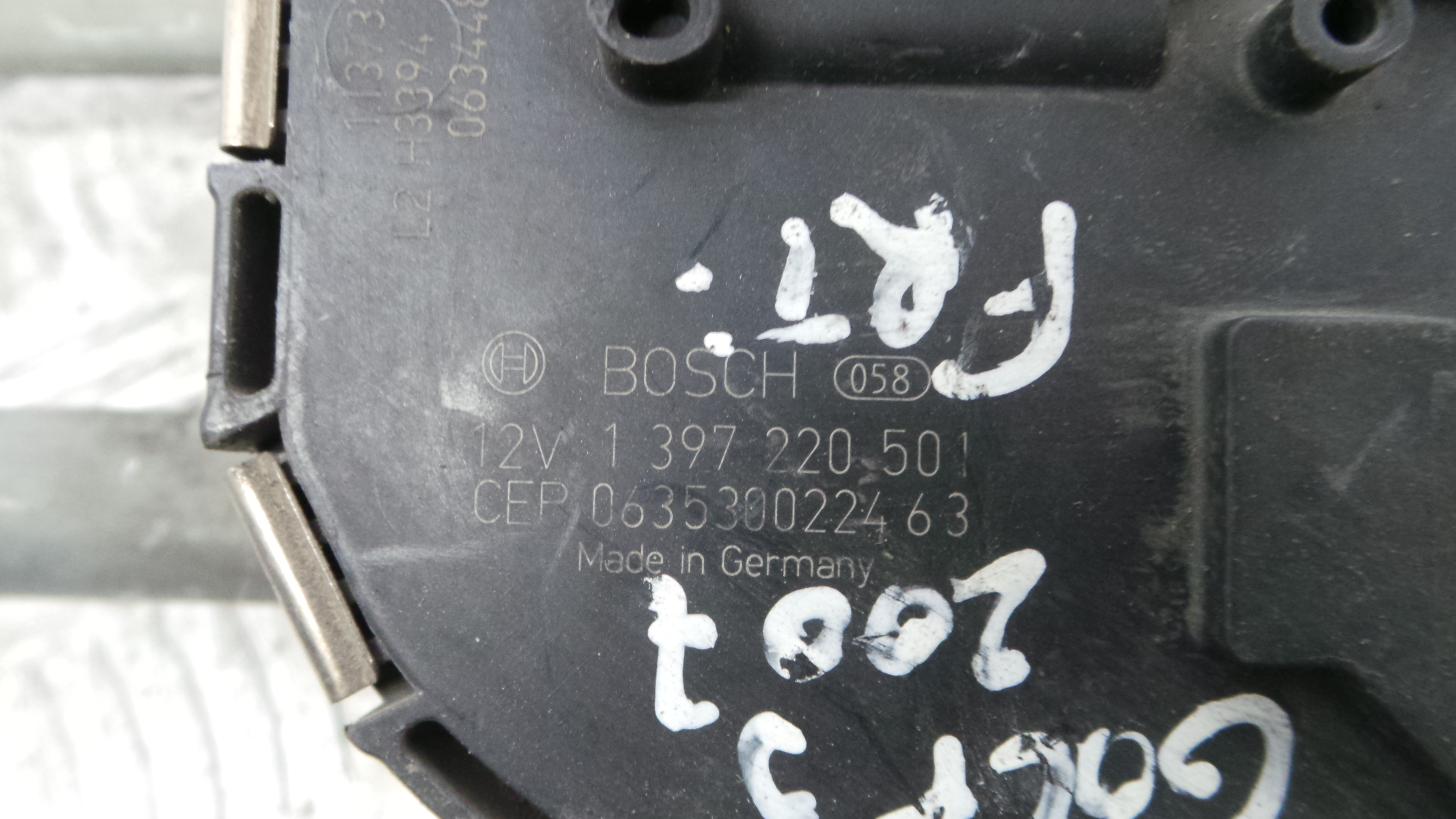 Motor Limpa Vidros Frente 1K1955023G - VW GOLF V (1K1)-36280422