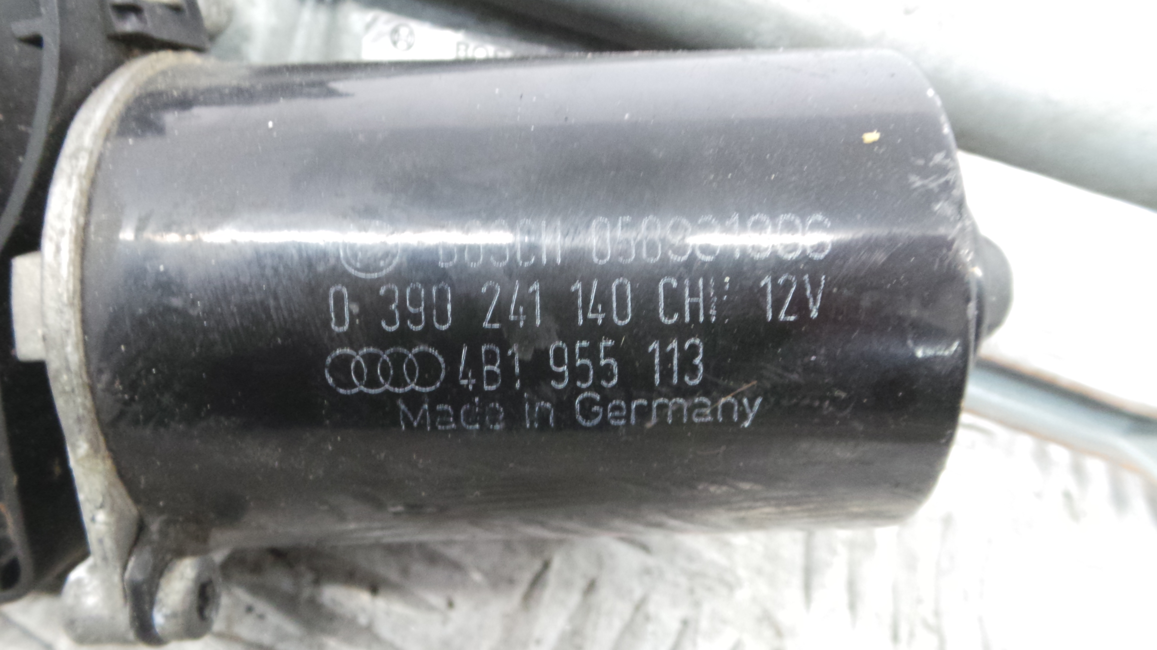 Motor Limpa Vidros Frente  4B1955023B - AUDI A6 C5 (4B2)-36280461