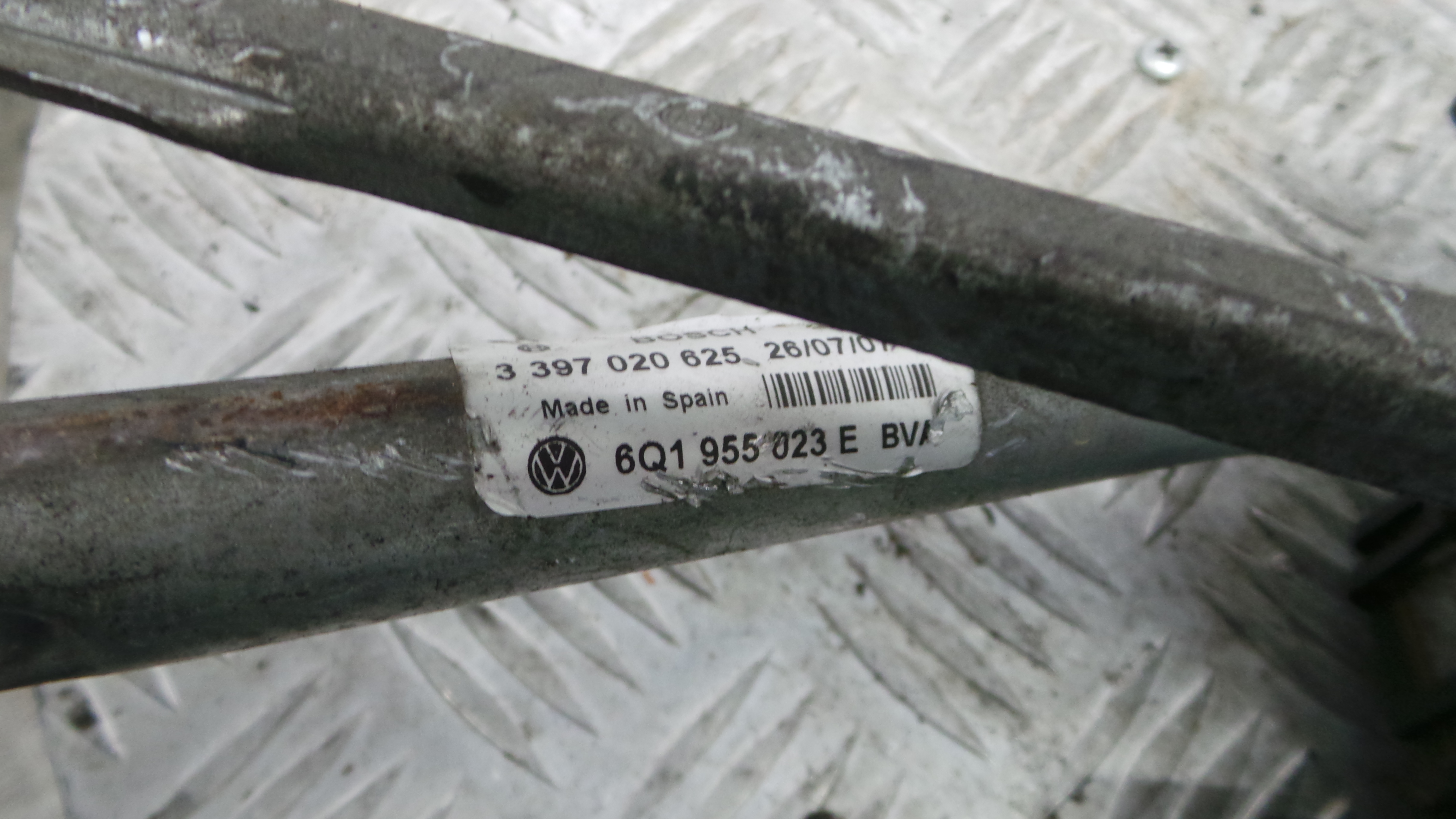 Motor Limpa Vidros Frente 6Q1955023E - VW POLO (9N_, 9A_)-36362205