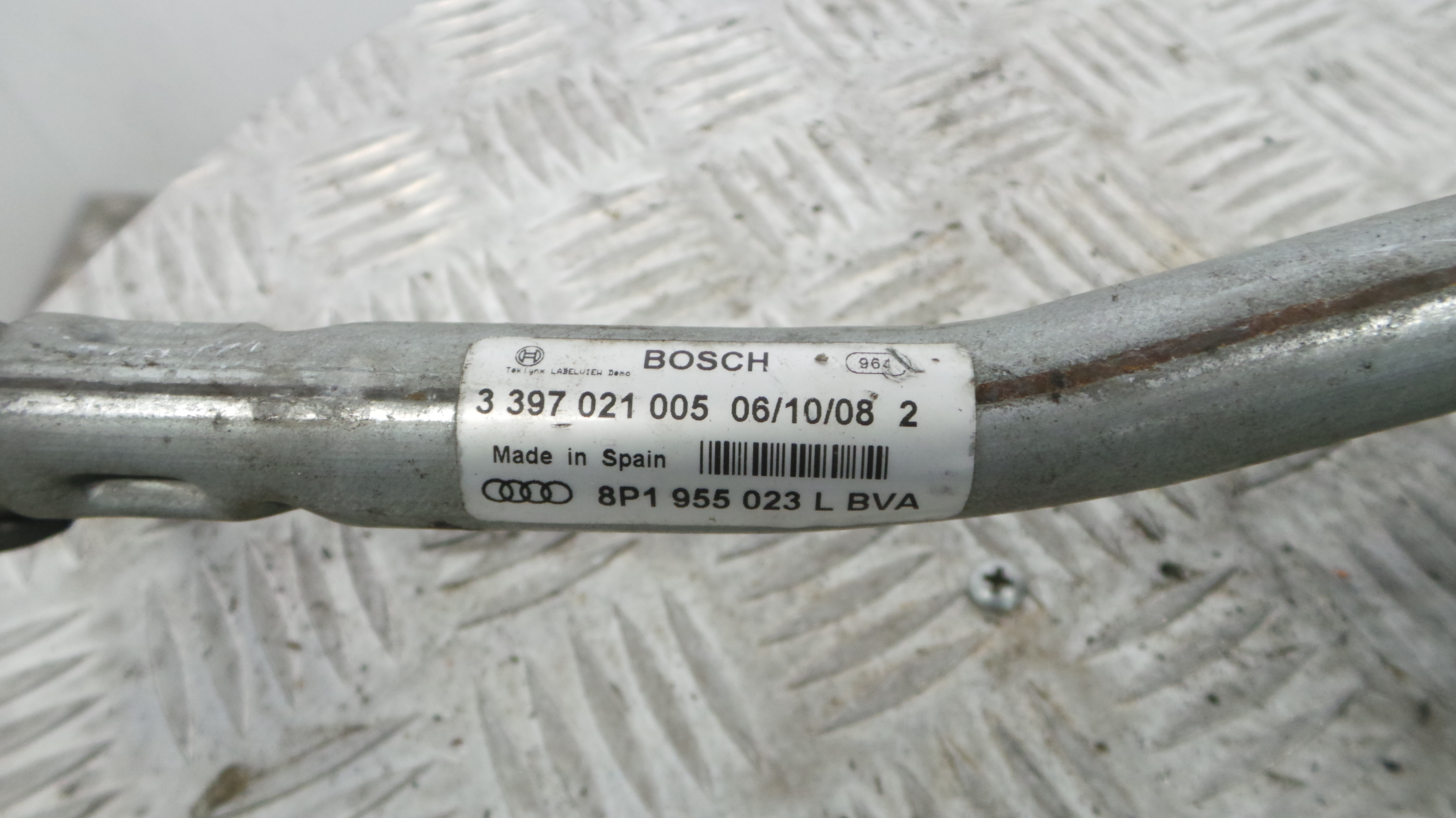 Motor Limpa Vidros Frente  8P1955023L - AUDI A3 (8P1)-36362334