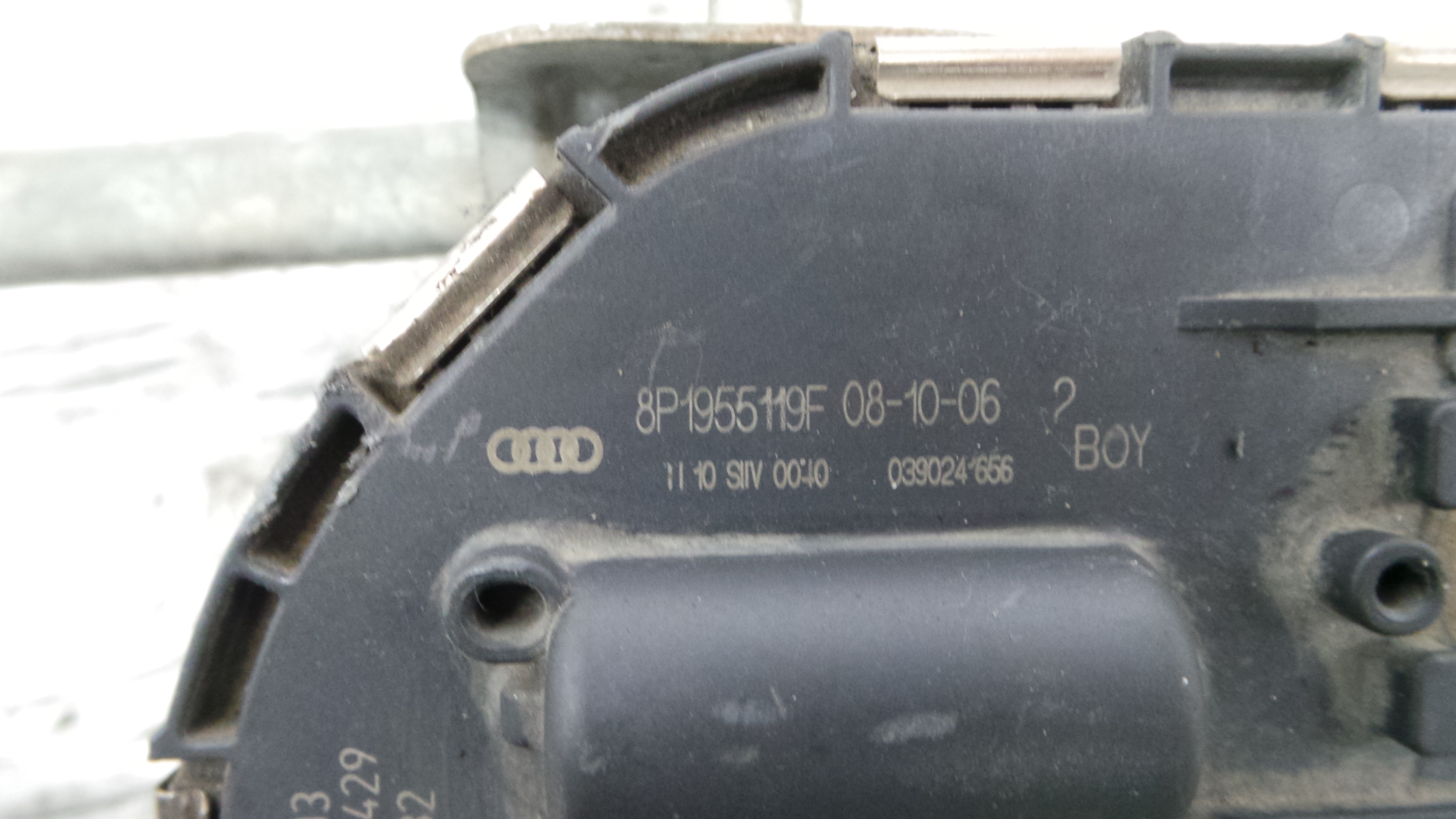 Motor Limpa Vidros Frente  8P1955023L - AUDI A3 (8P1)-36362334