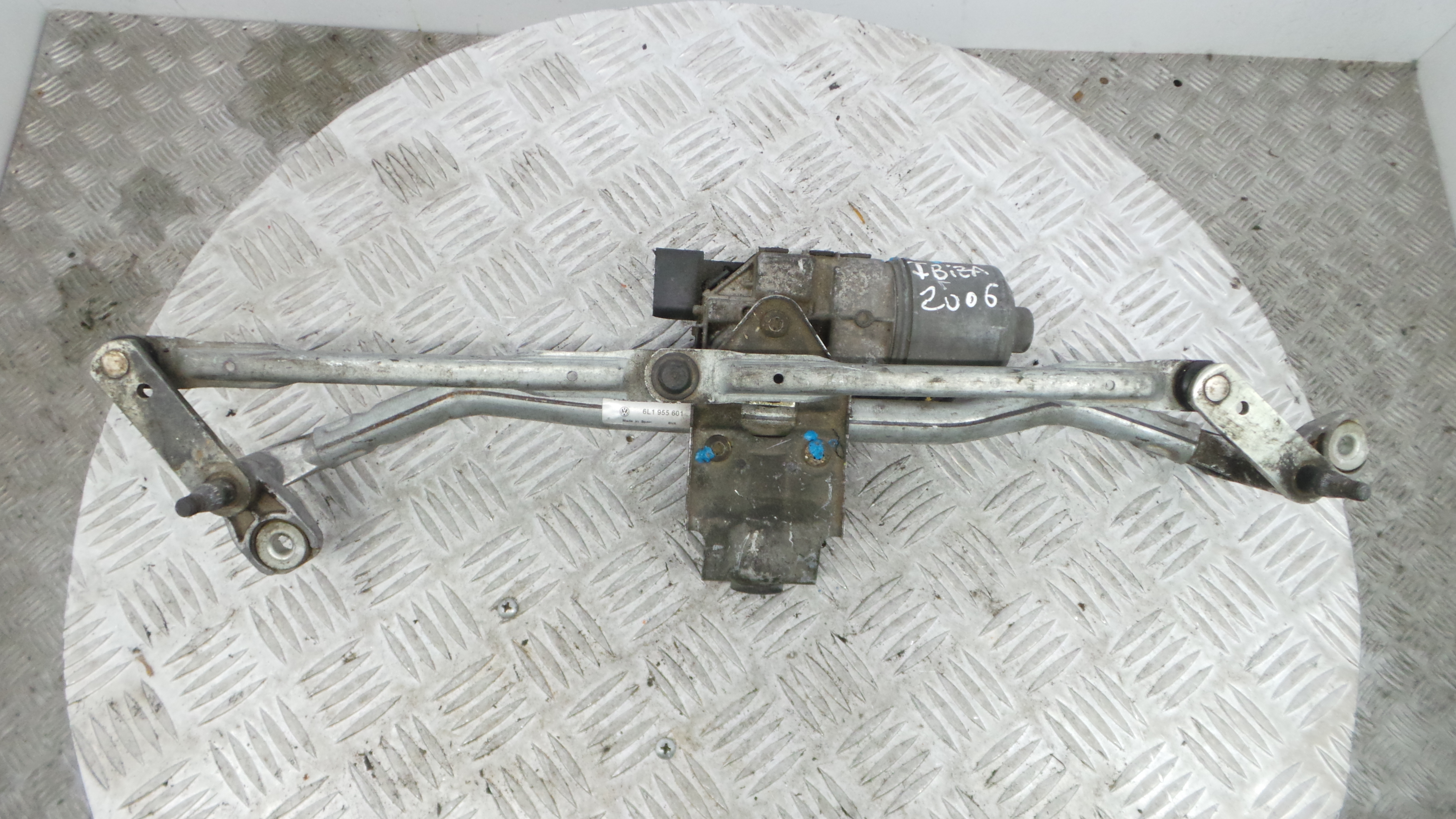 Motor Limpa Vidros Frente  6L1955601 - SEAT IBIZA III (6L1), IBIZA Mk III (6L1)-36362461