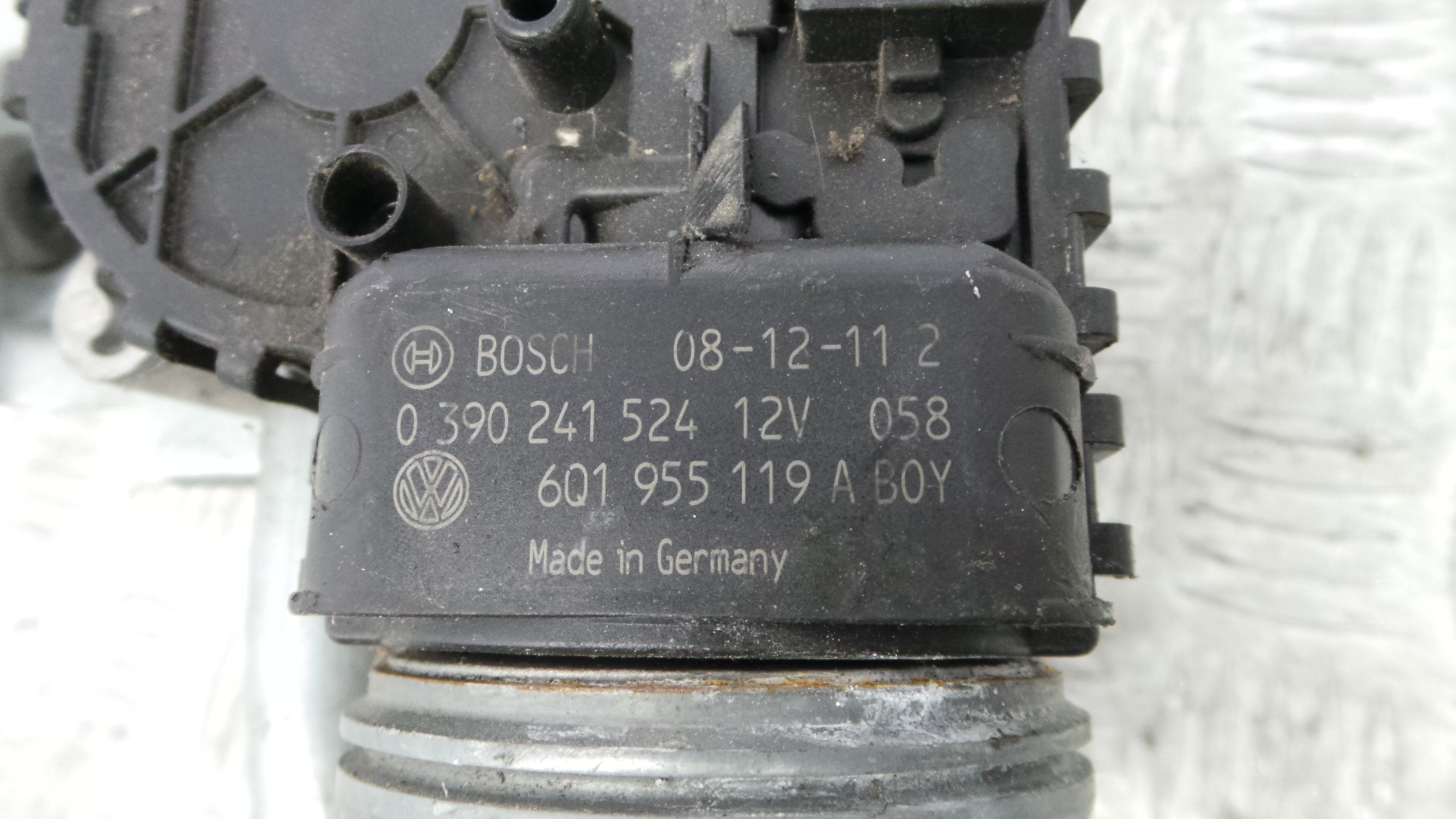 Motor Limpa Vidros Frente 6Q1955023E - VW POLO V (6R1, 6C1)-36362630