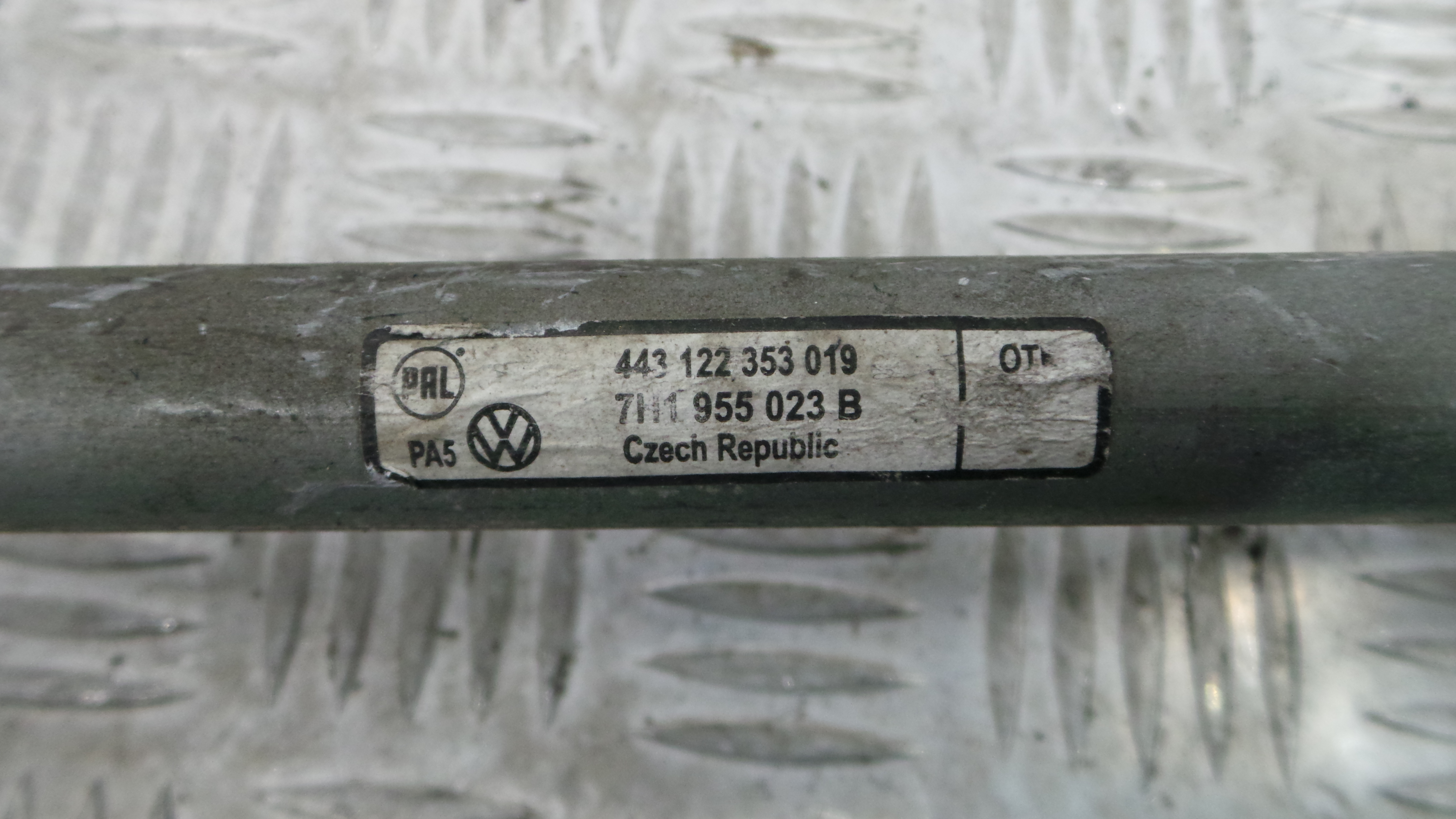 Motor Limpa Vidros Frente 7E1955113 - VW TRANSPORTER Mk V Caixa (7HA, 7HH, 7EA, 7EH), TRANSPORTER T-36362789