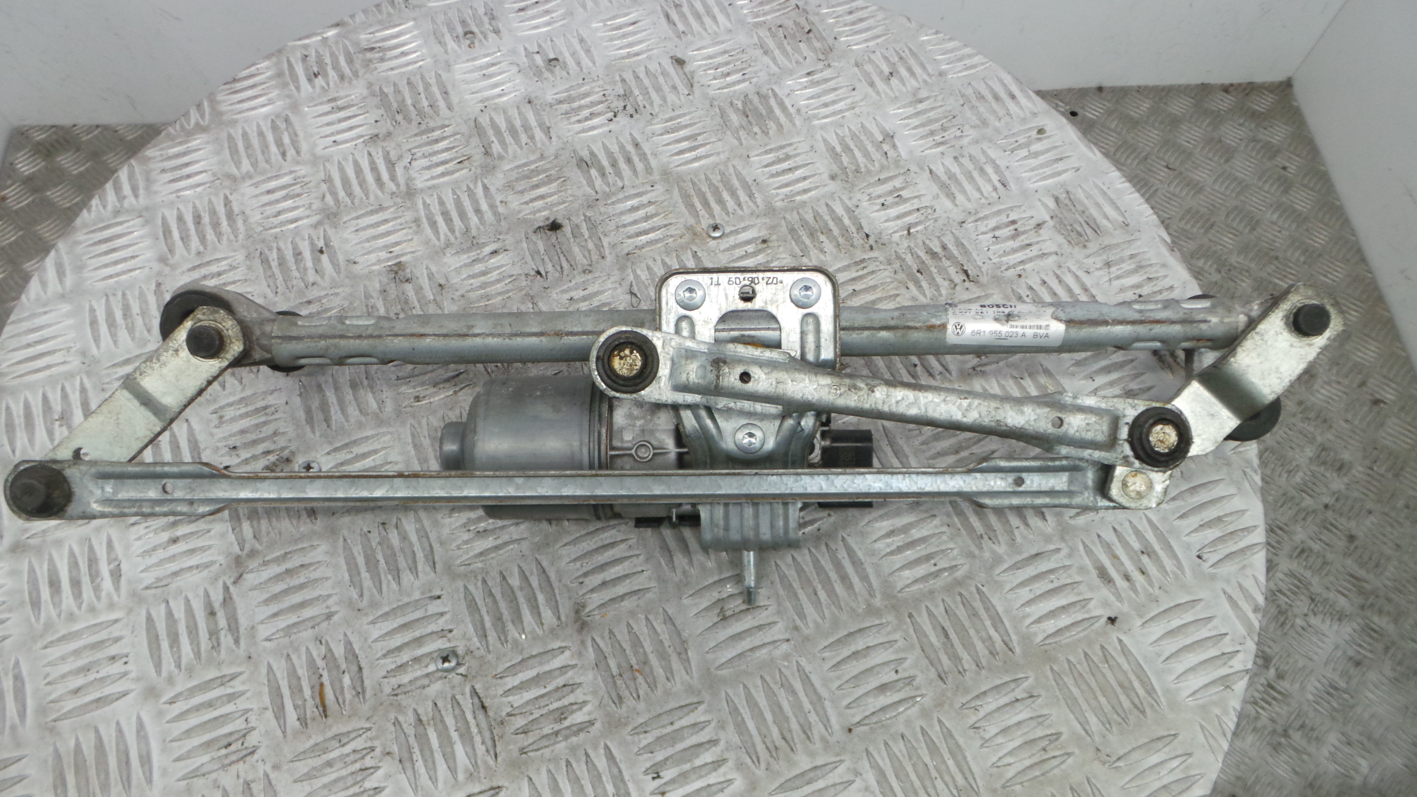 Motor Limpa Vidros Frente 6R1955023A - VW POLO V (6R1, 6C1)-36362916