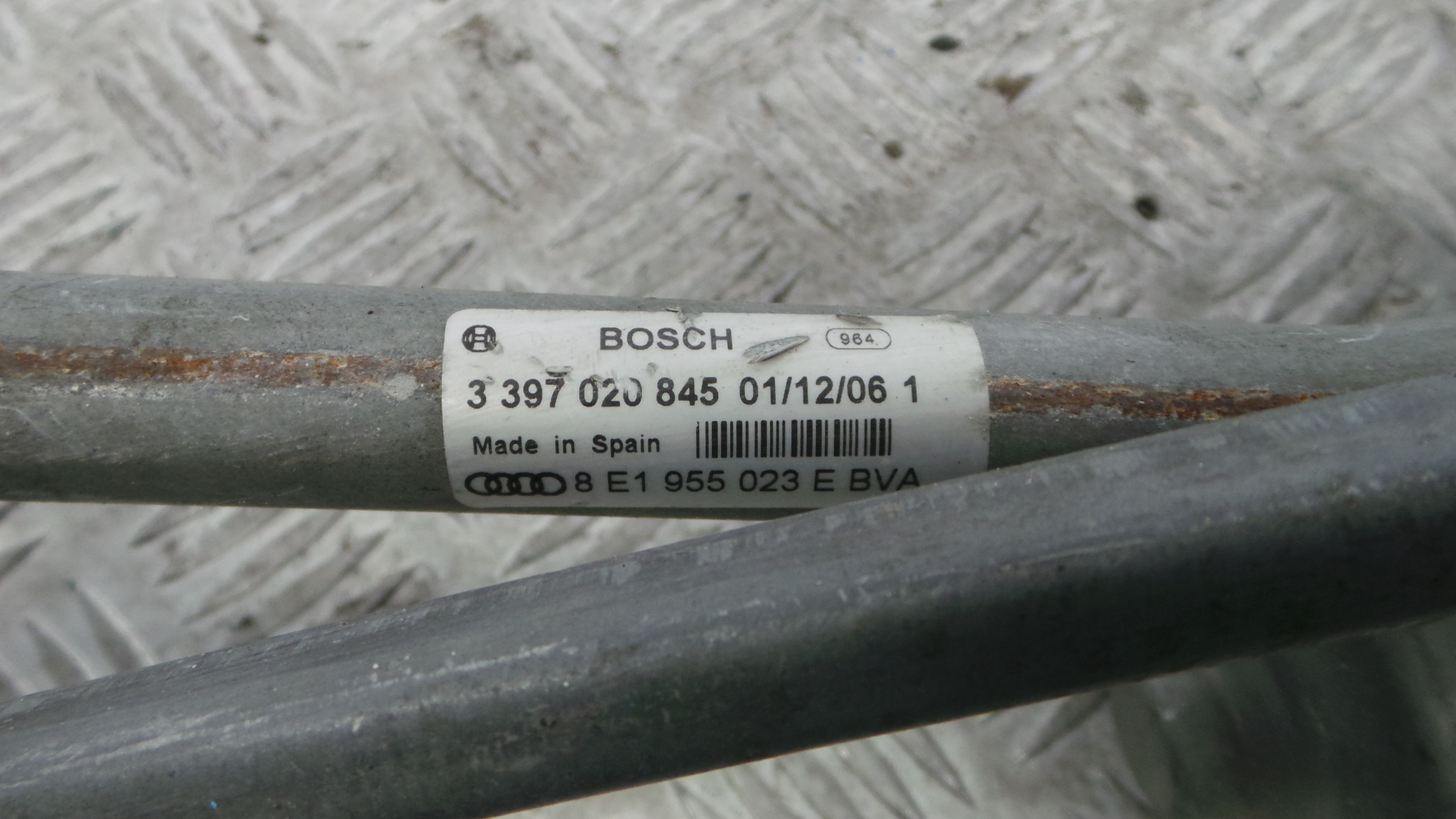 Motor Limpa Vidros Frente 8E1955023E - AUDI A4 B7 (8EC)-36362955