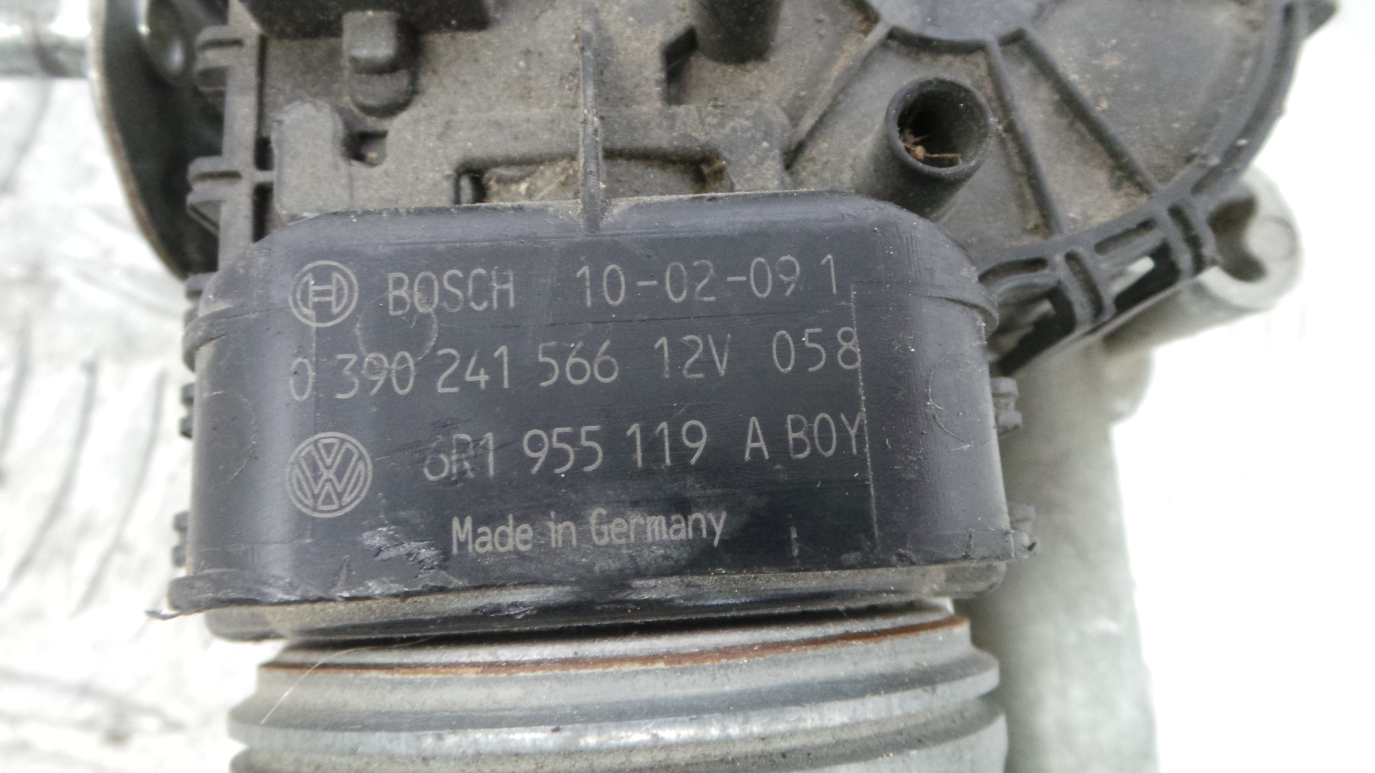 Motor Limpa Vidros Frente 6R1955023B - SEAT IBIZA IV (6J5, 6P1), IBIZA Mk IV (6J5, 6P1)-36363053