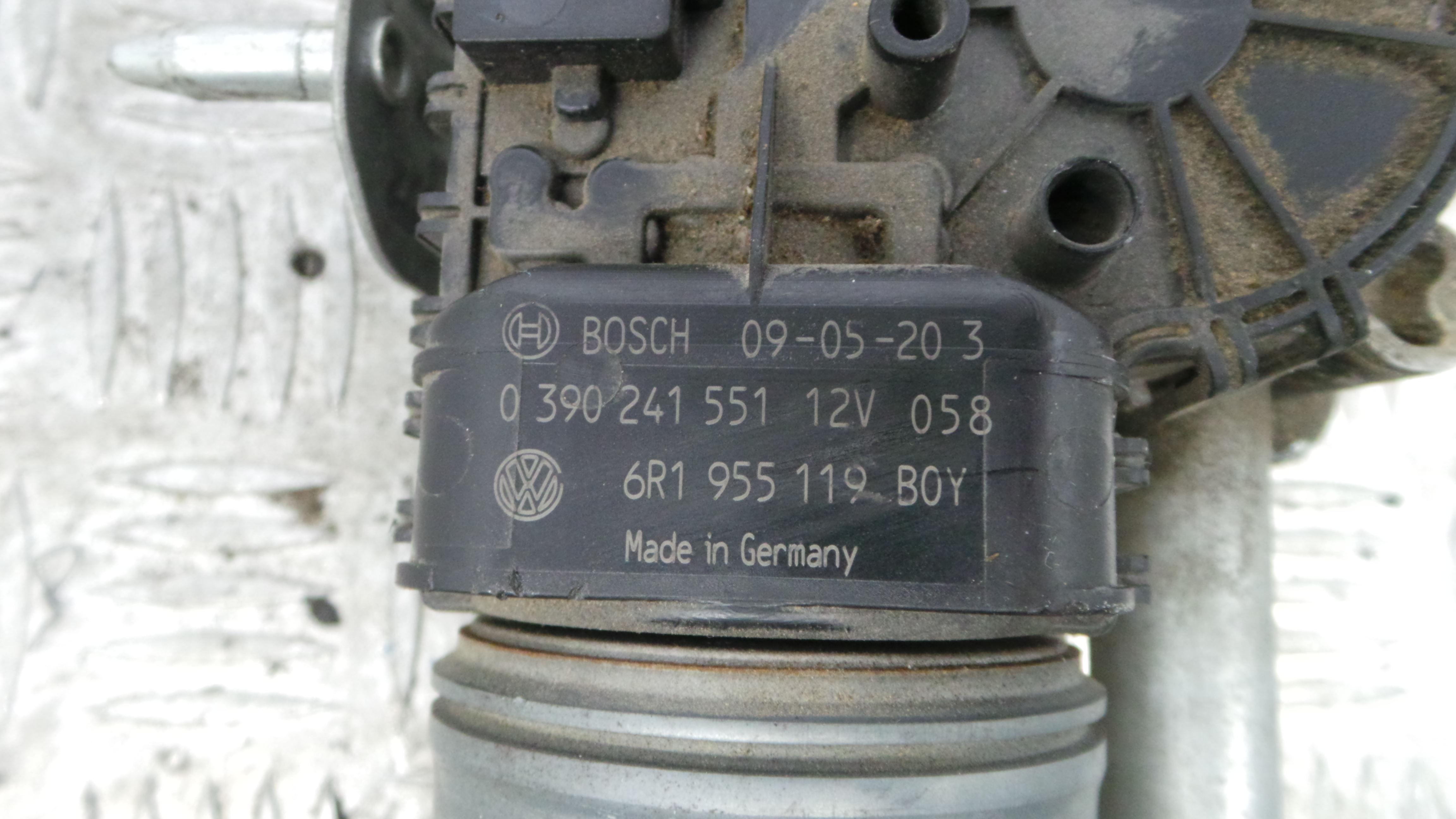 Motor Limpa Vidros Frente  6R1955023A - SEAT IBIZA IV (6J5, 6P1), IBIZA Mk IV (6J5, 6P1)-36363120