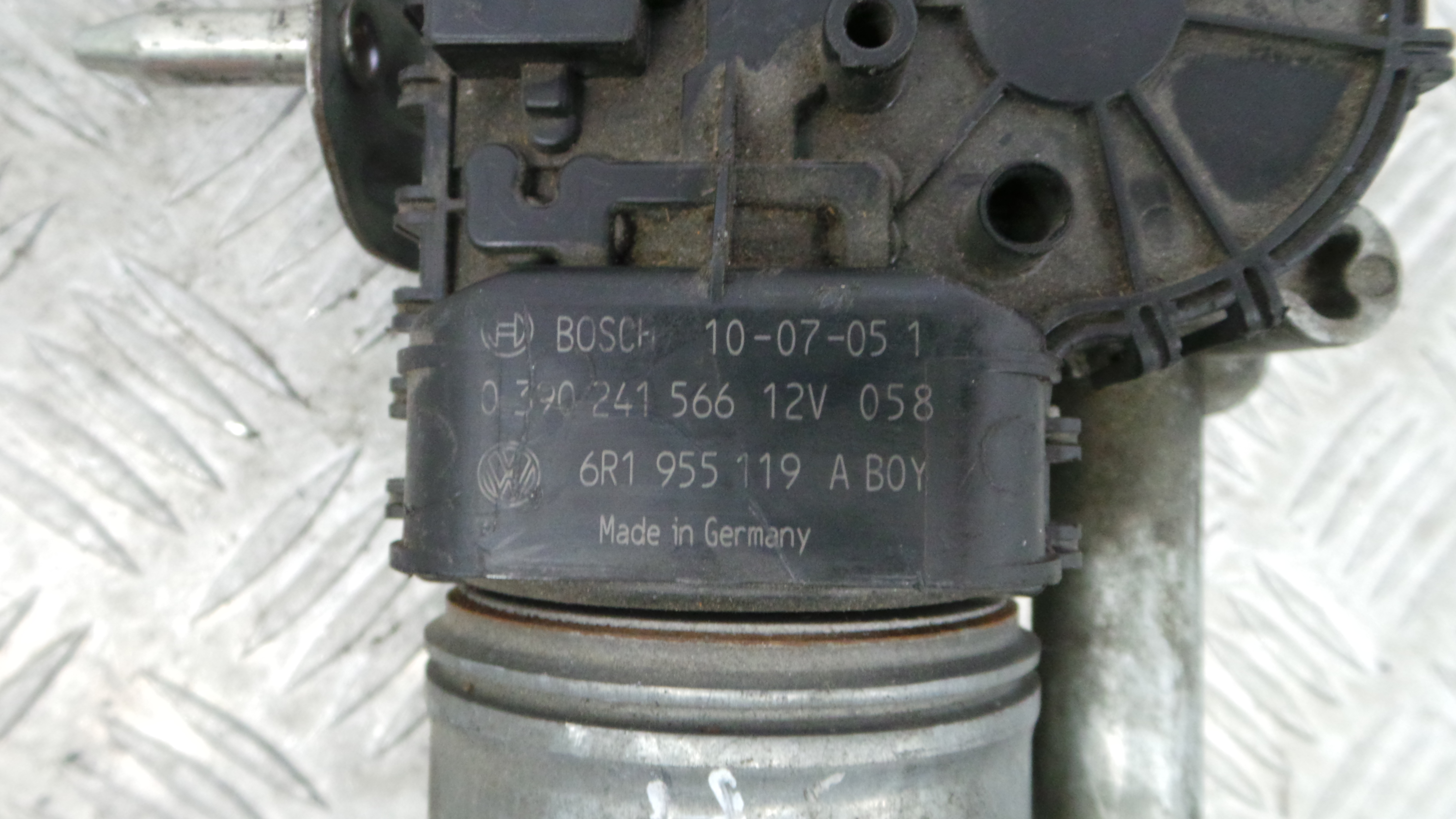 Motor Limpa Vidros Frente  6R1955023B - SEAT IBIZA IV (6J5, 6P1), IBIZA Mk IV (6J5, 6P1)-36371189