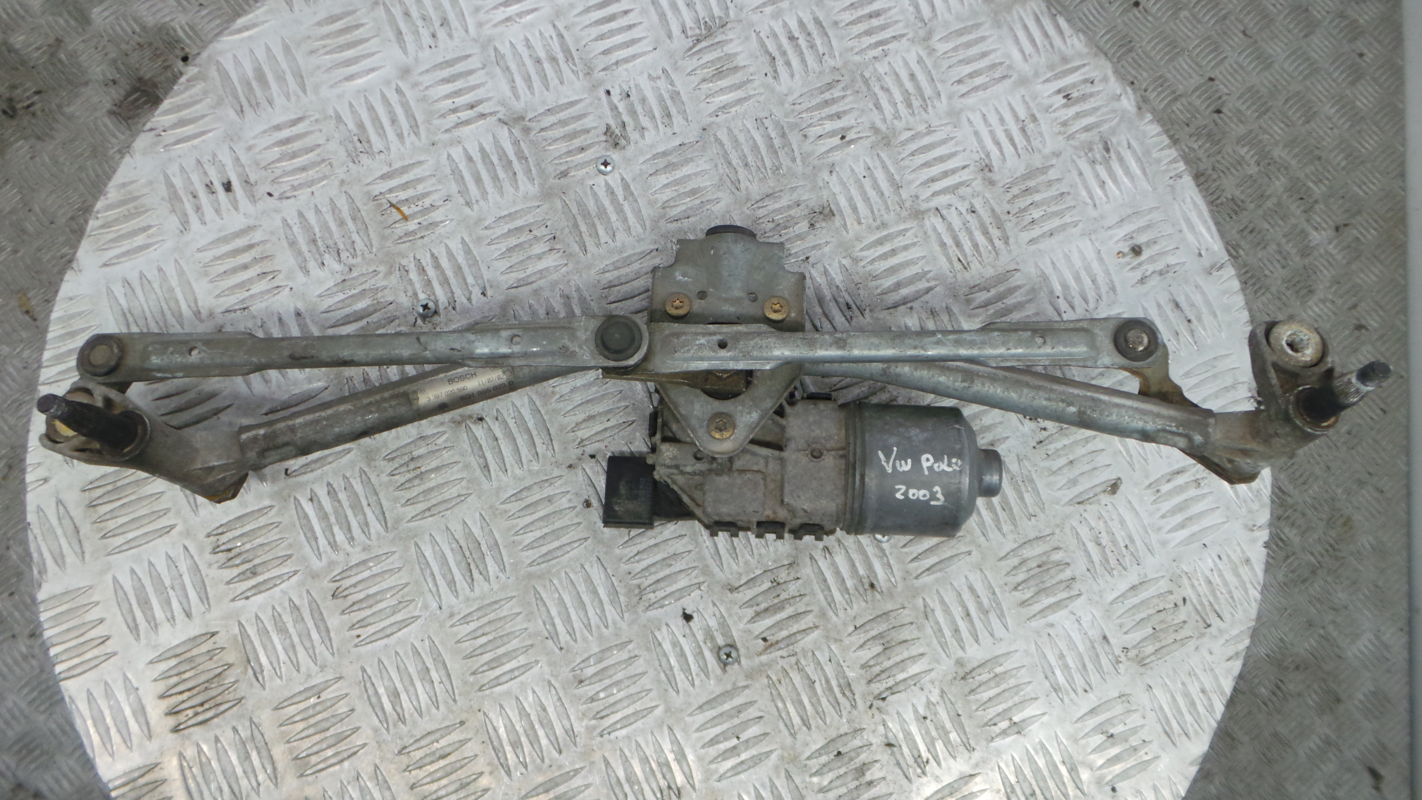 Motor Limpa Vidros Frente 6Q1955023D - VW POLO (9N_, 9A_)-36371209 Motor Limpa Vidros Frente 6Q1955023D - VW POLO (9N_, 9A_)-36371209