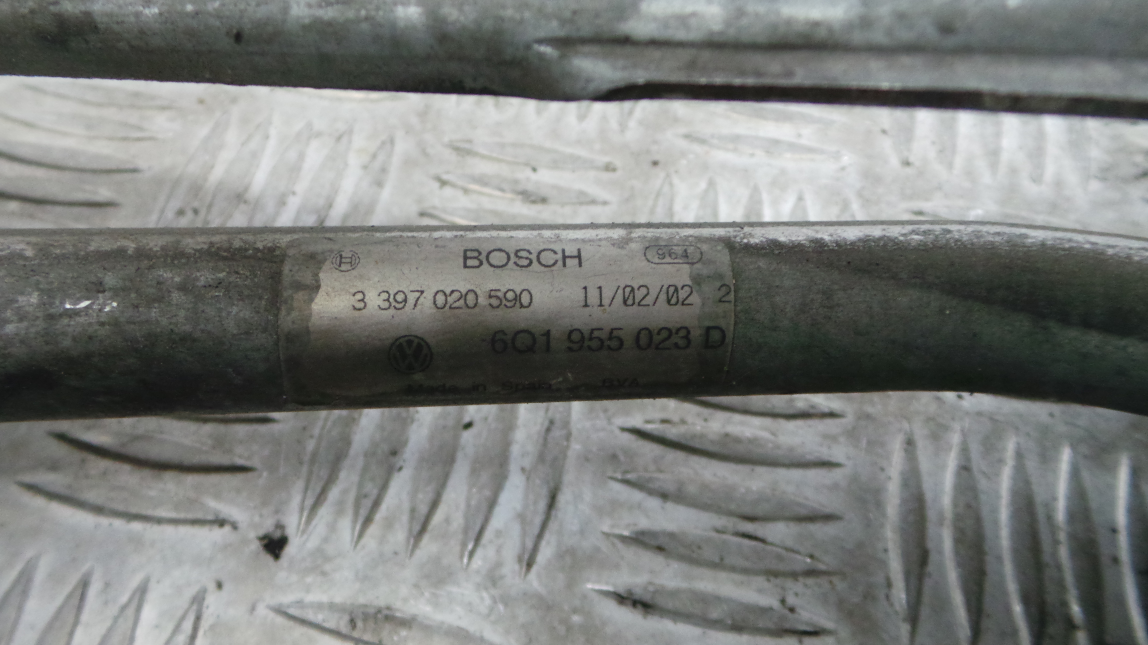 Motor Limpa Vidros Frente 6Q1955023D - VW POLO (9N_, 9A_)-36371209