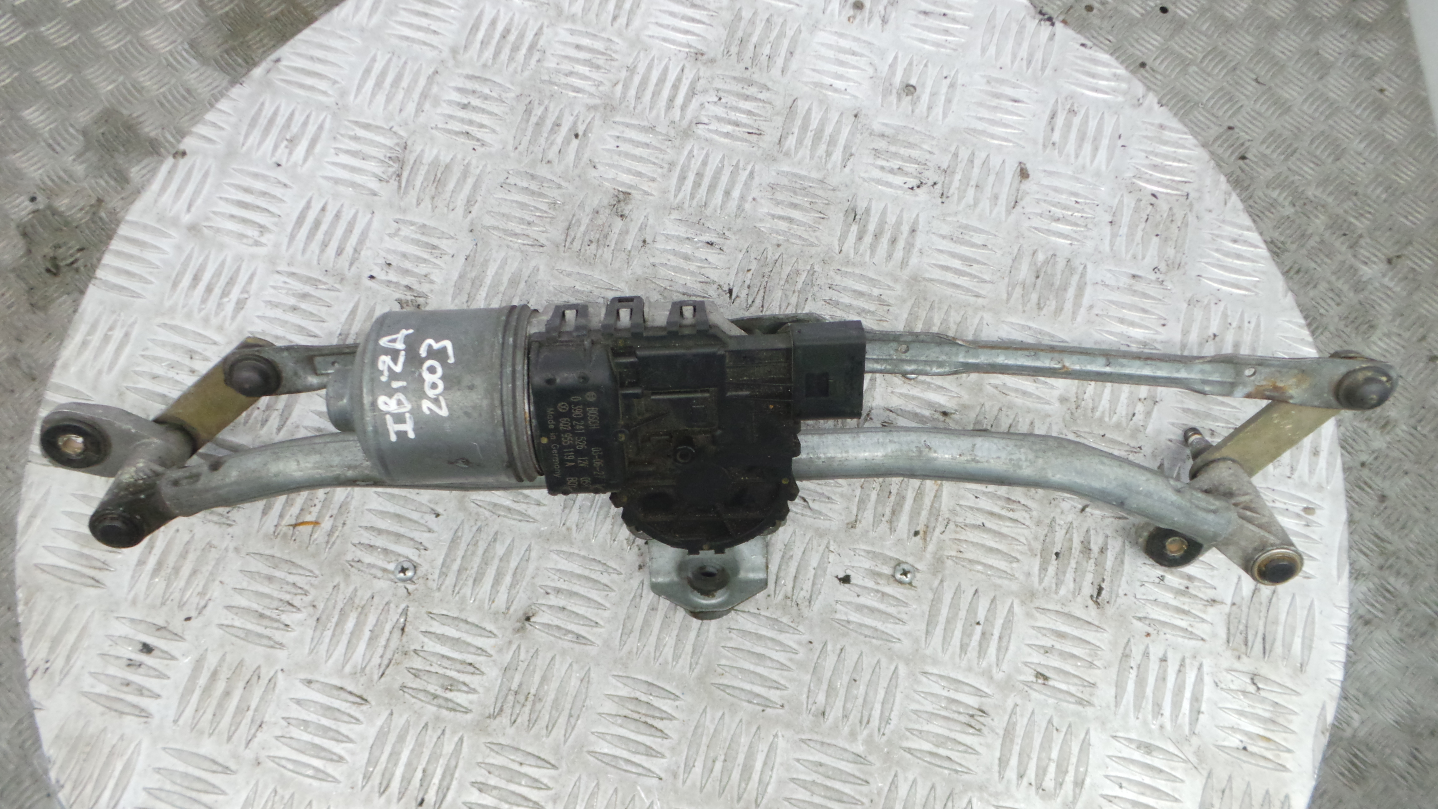 Motor Limpa Vidros Frente 6L1955023G - SEAT IBIZA III (6L1), IBIZA Mk III (6L1)-36371228