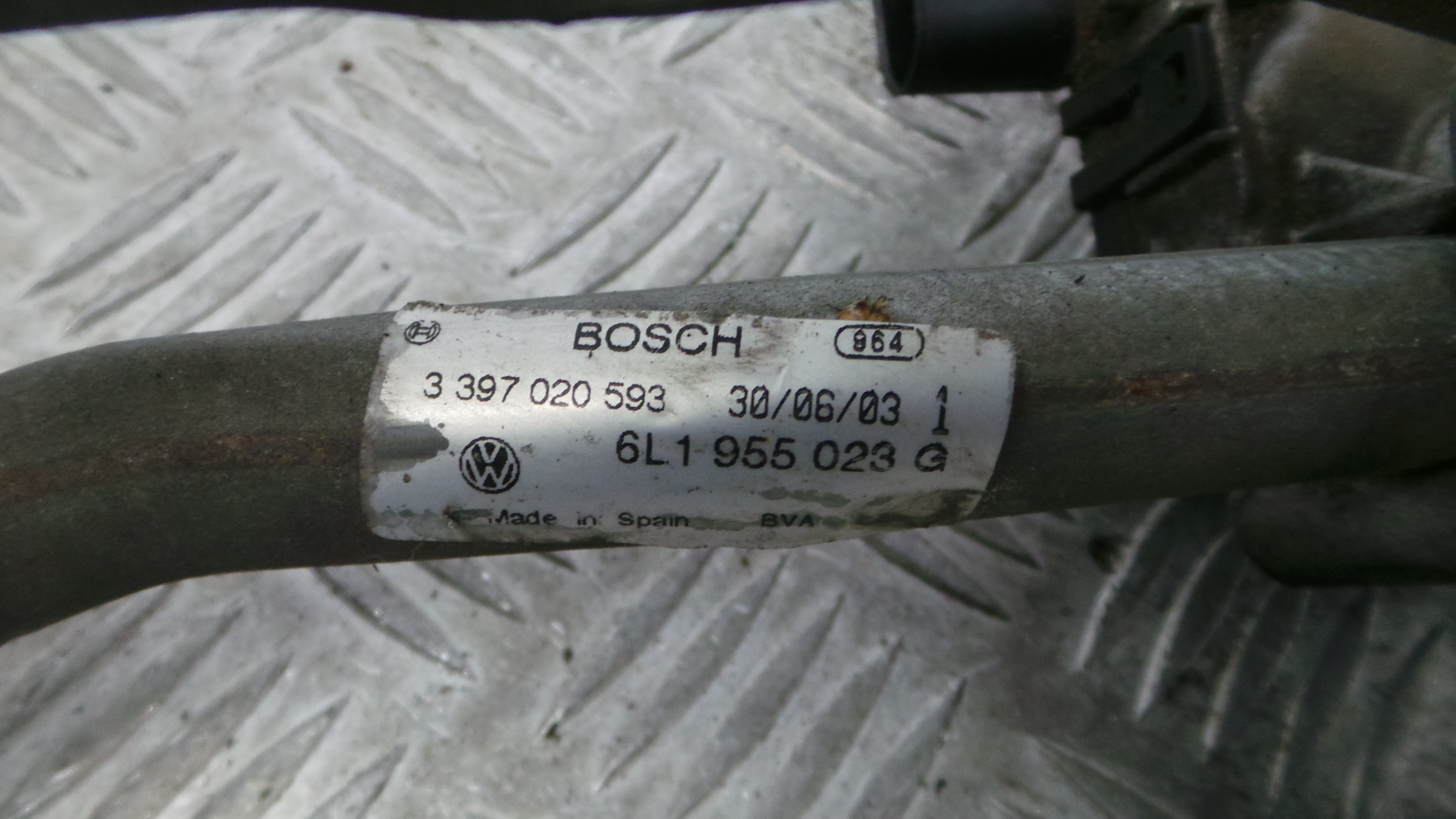 Motor Limpa Vidros Frente 6L1955023G - SEAT IBIZA III (6L1), IBIZA Mk III (6L1)-36371228