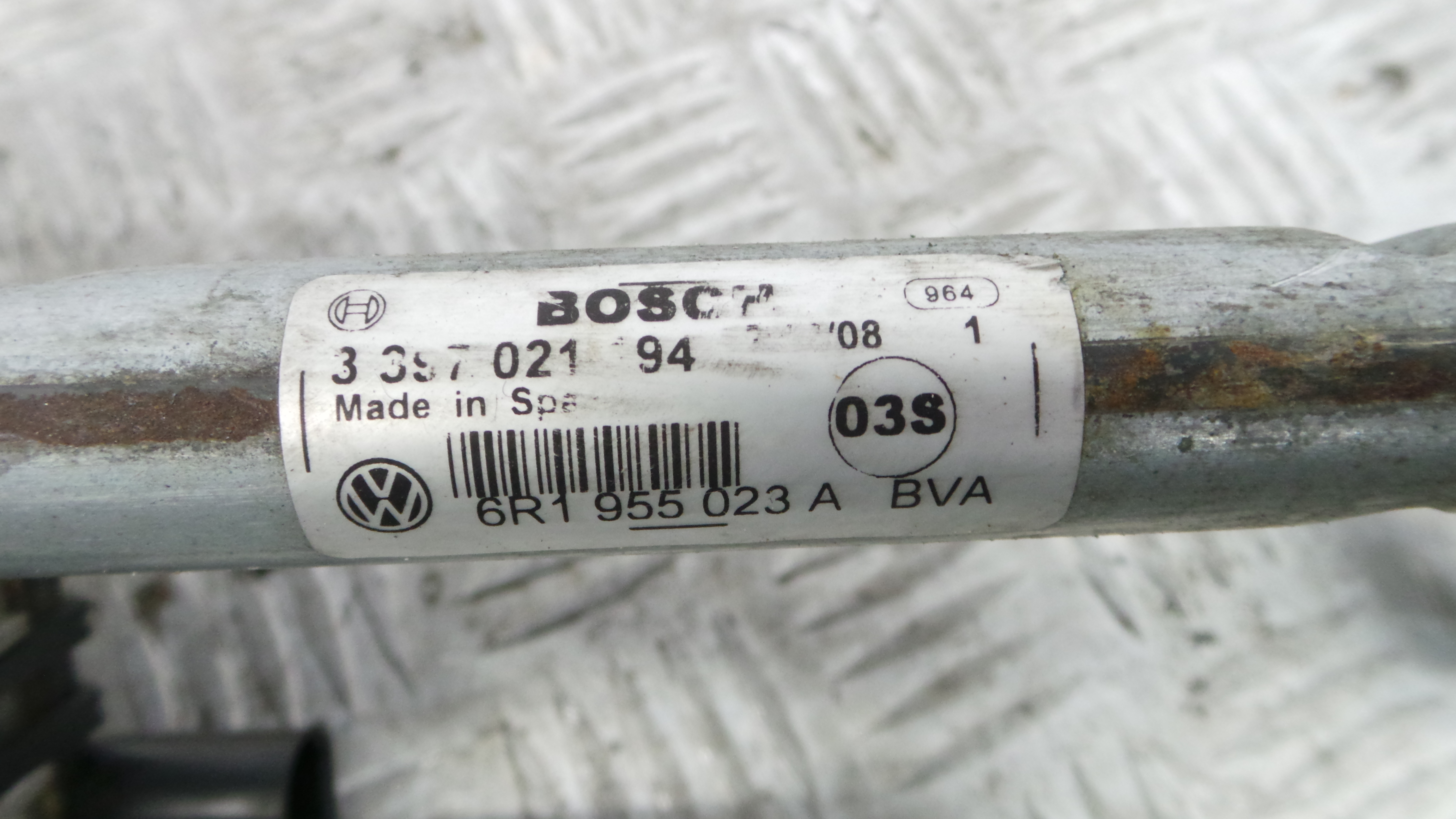 Motor Limpa Vidros Frente  6R1955023A - SEAT IBIZA IV (6J5, 6P1), IBIZA Mk IV (6J5, 6P1)-36371232