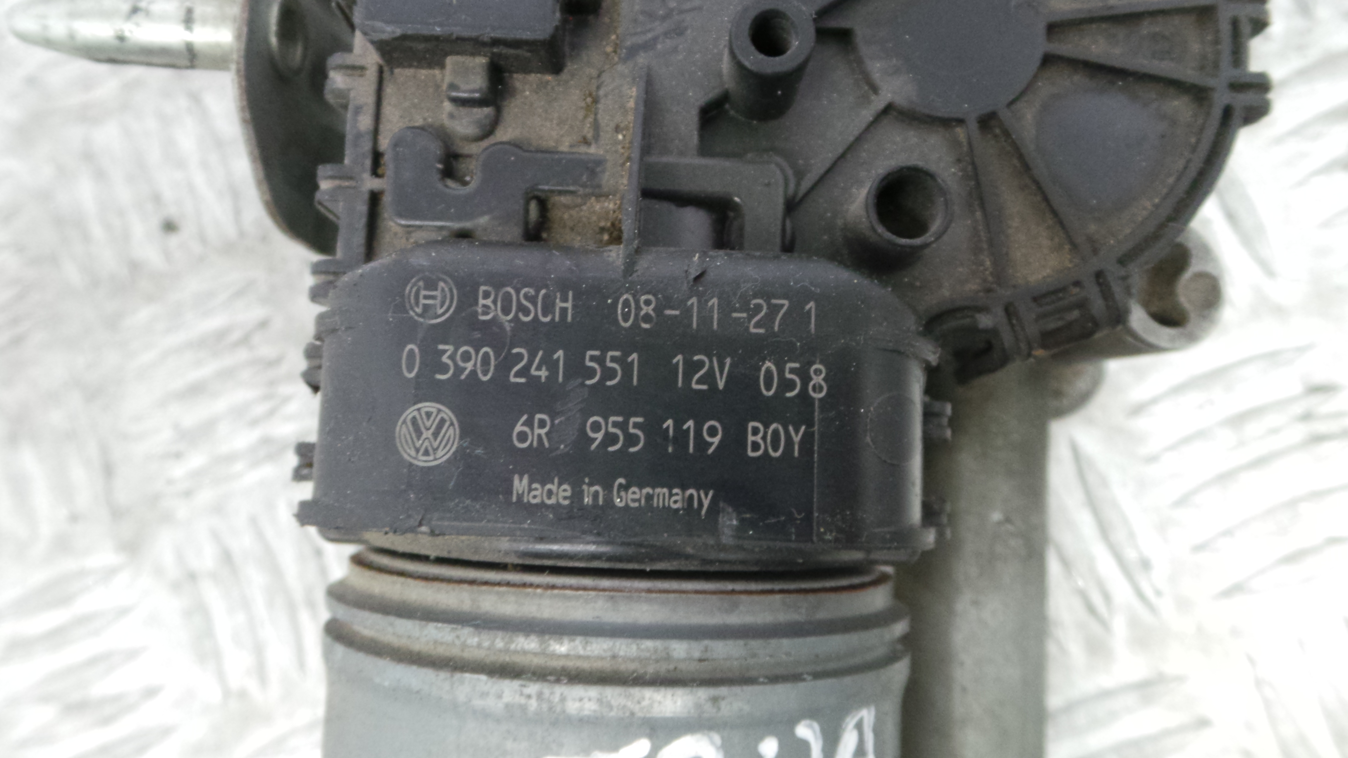 Motor Limpa Vidros Frente  6R1955023A - SEAT IBIZA IV (6J5, 6P1), IBIZA Mk IV (6J5, 6P1)-36371232