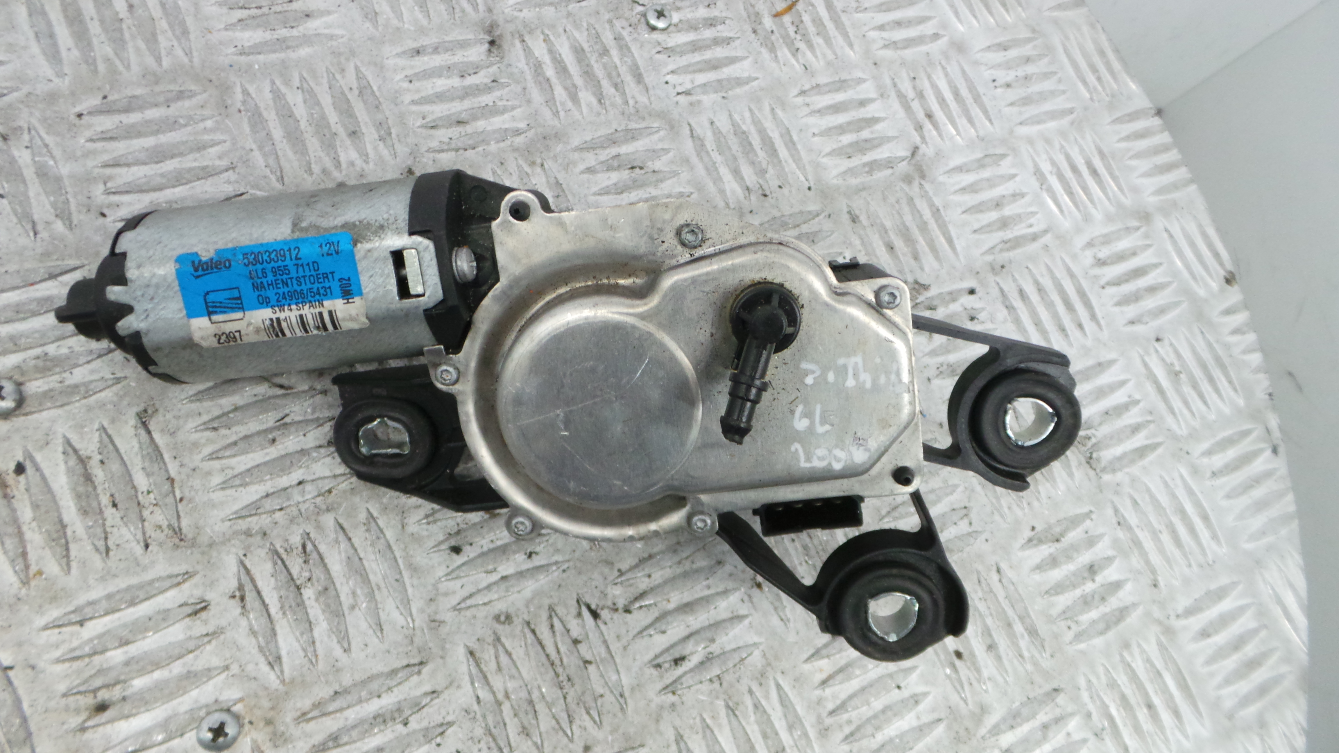 Motor Limpa Vidros Trás 6L6955711D - SEAT IBIZA III (6L1), IBIZA Mk III (6L1)-36371515