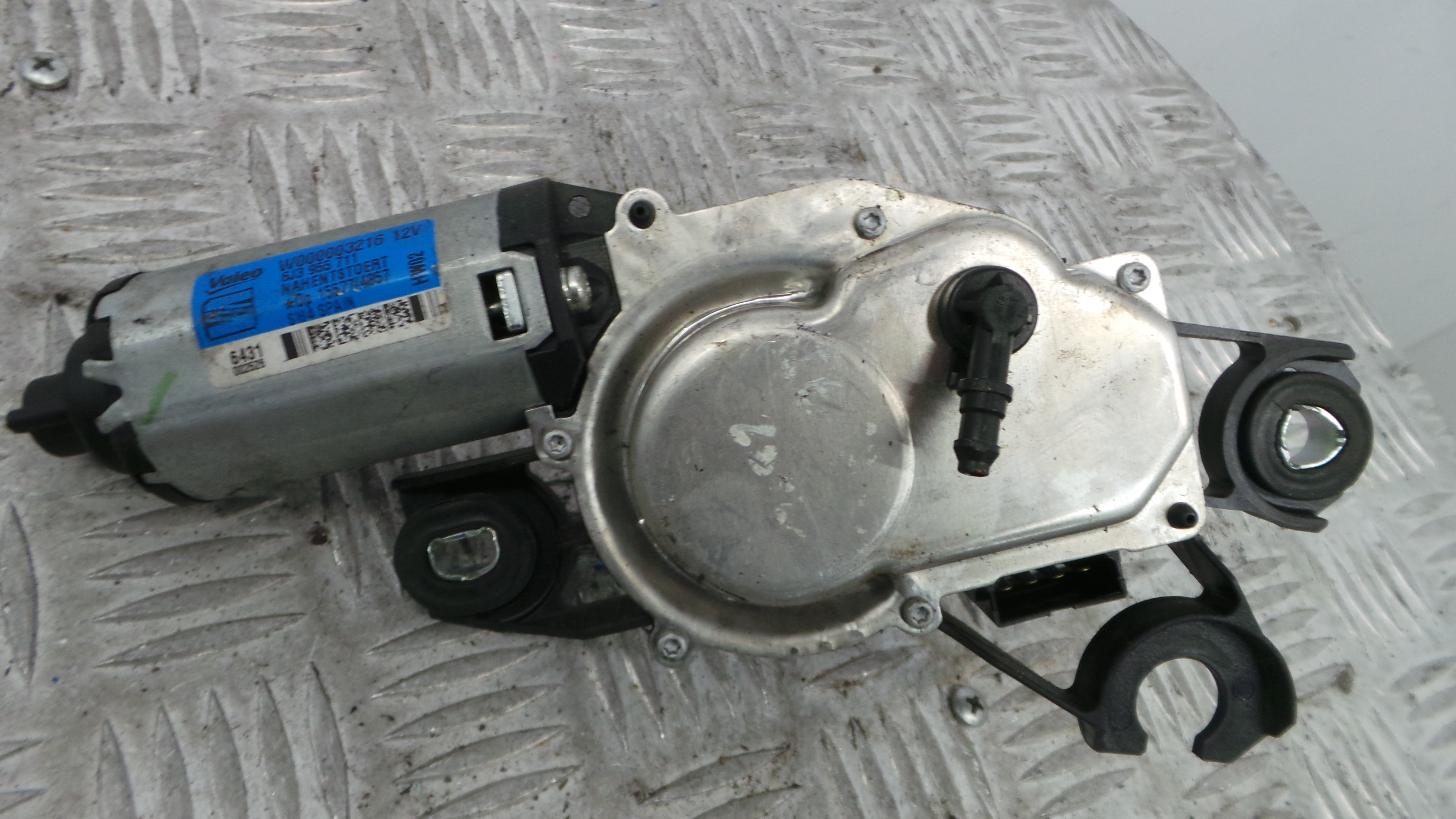 Motor Limpa Vidros Trás 6J3955711 - SEAT IBIZA IV (6J5, 6P1), IBIZA Mk IV (6J5, 6P1)-36371521