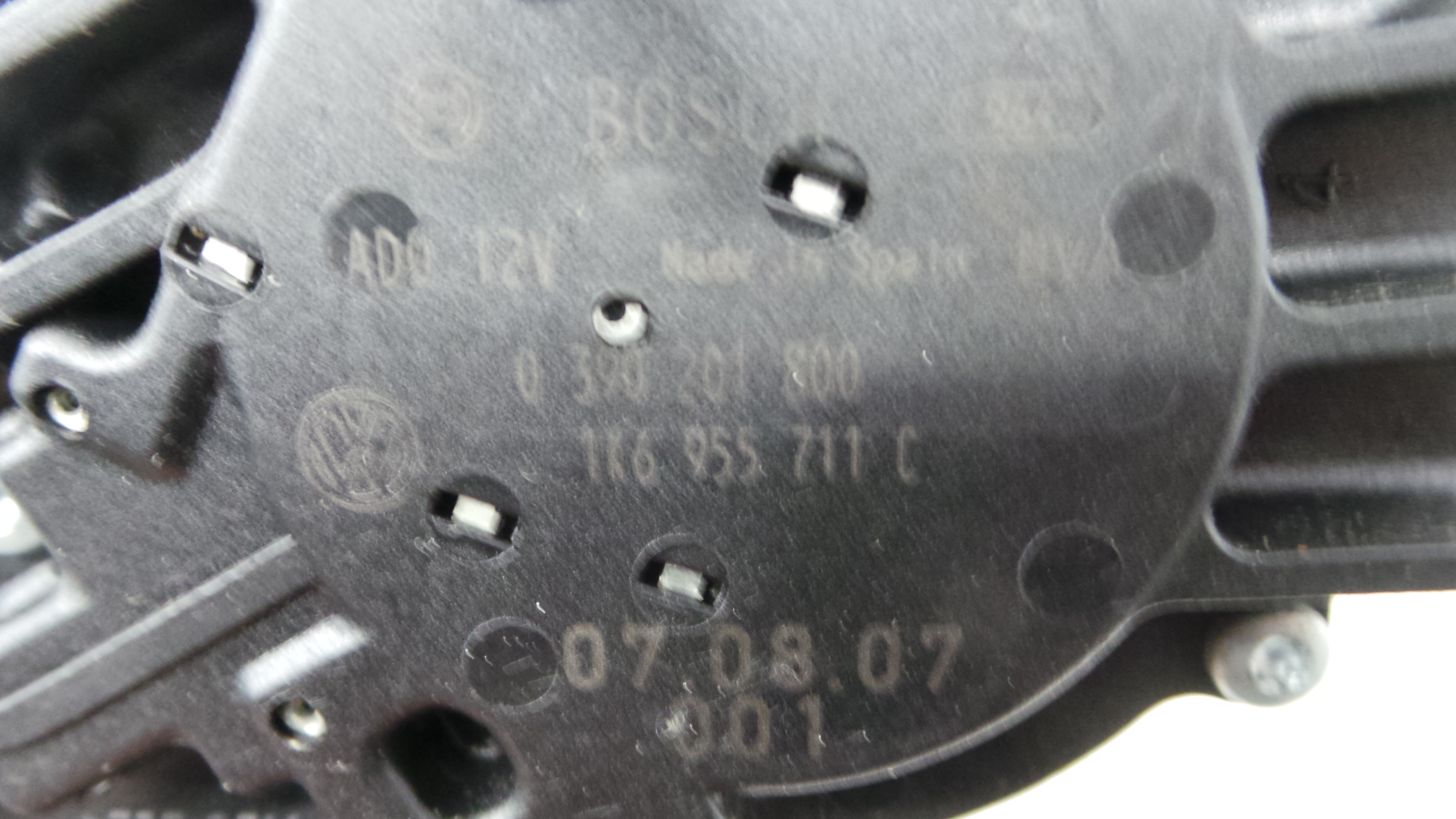 Motor Limpa Vidros Trás 1K6955711C - VW GOLF V (1K1)-36371545