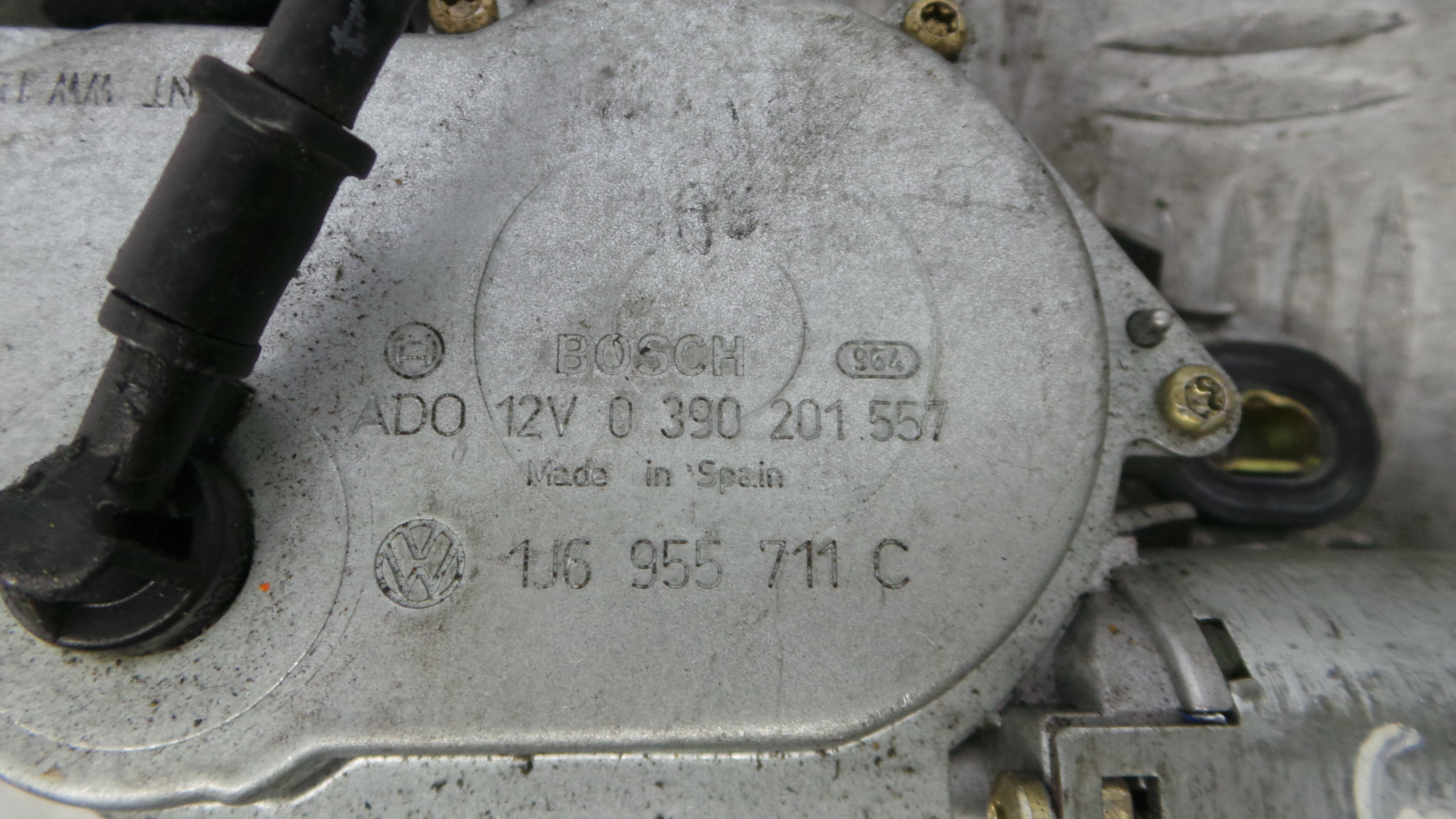 Motor Limpa Vidros Trás 1J6955711C - VW GOLF IV (1J1), GOLF Mk IV (1J1)-36371548