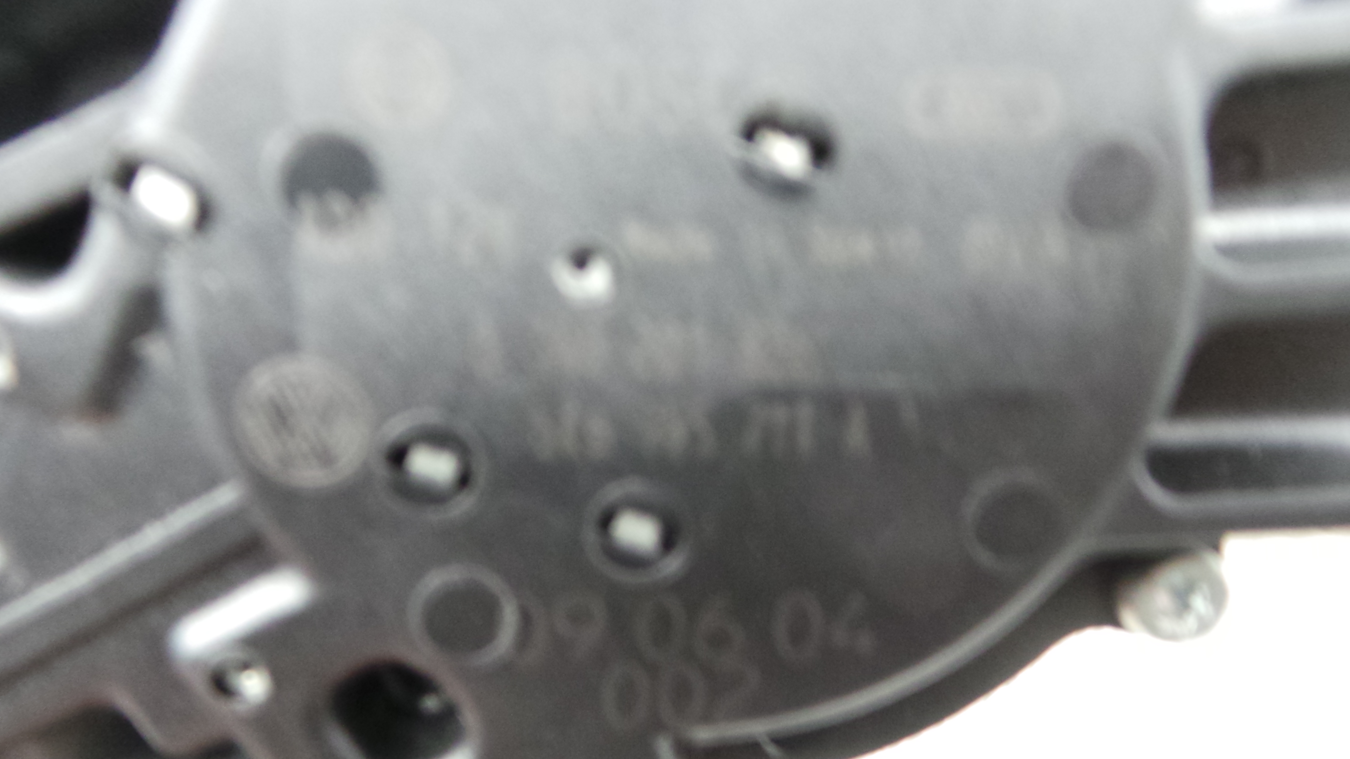 Motor Limpa Vidros Trás  - VW POLO (9N_, 9A_)-36371554