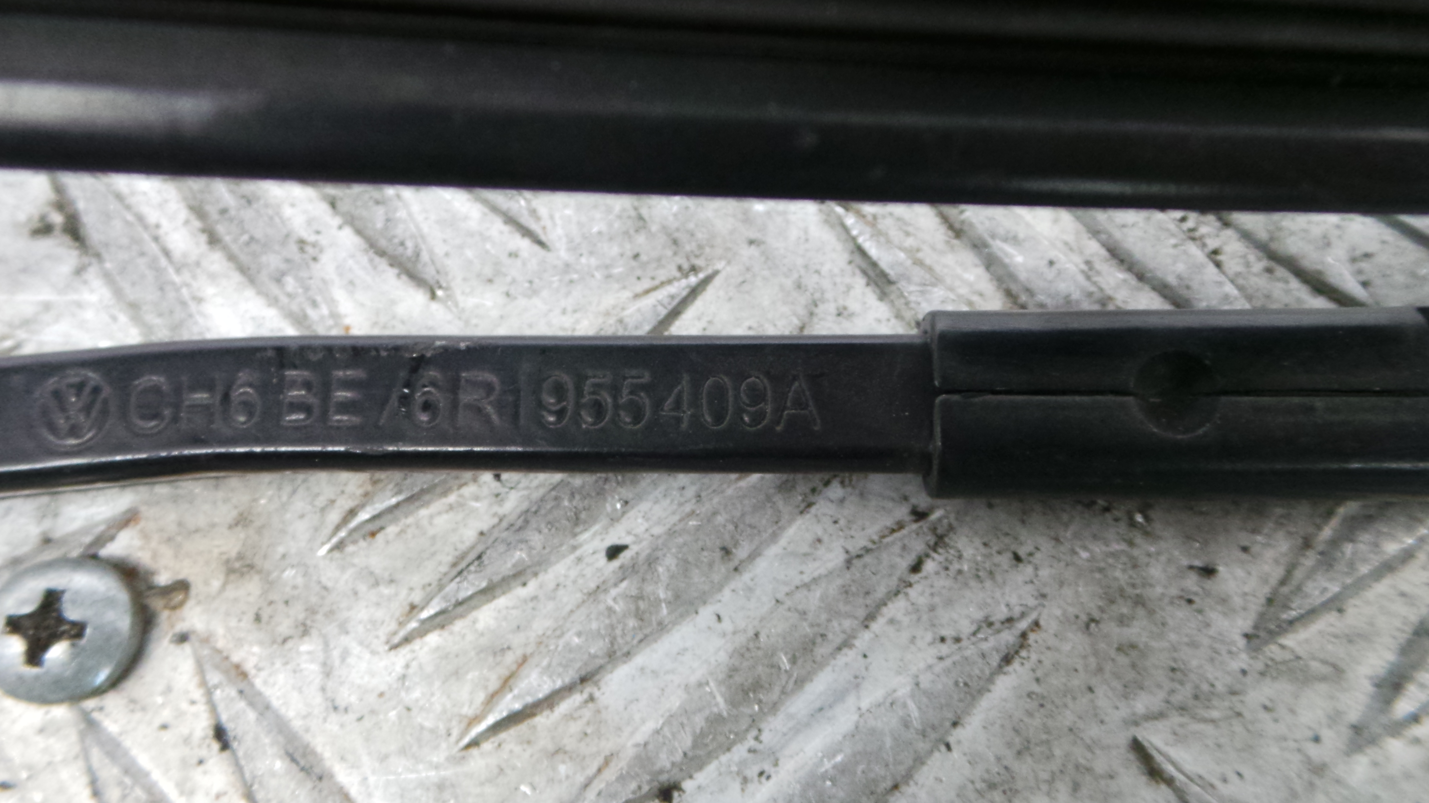 Braço Do Limpa-vidros 6R1955410A - VW POLO V (6R1, 6C1)-36385522