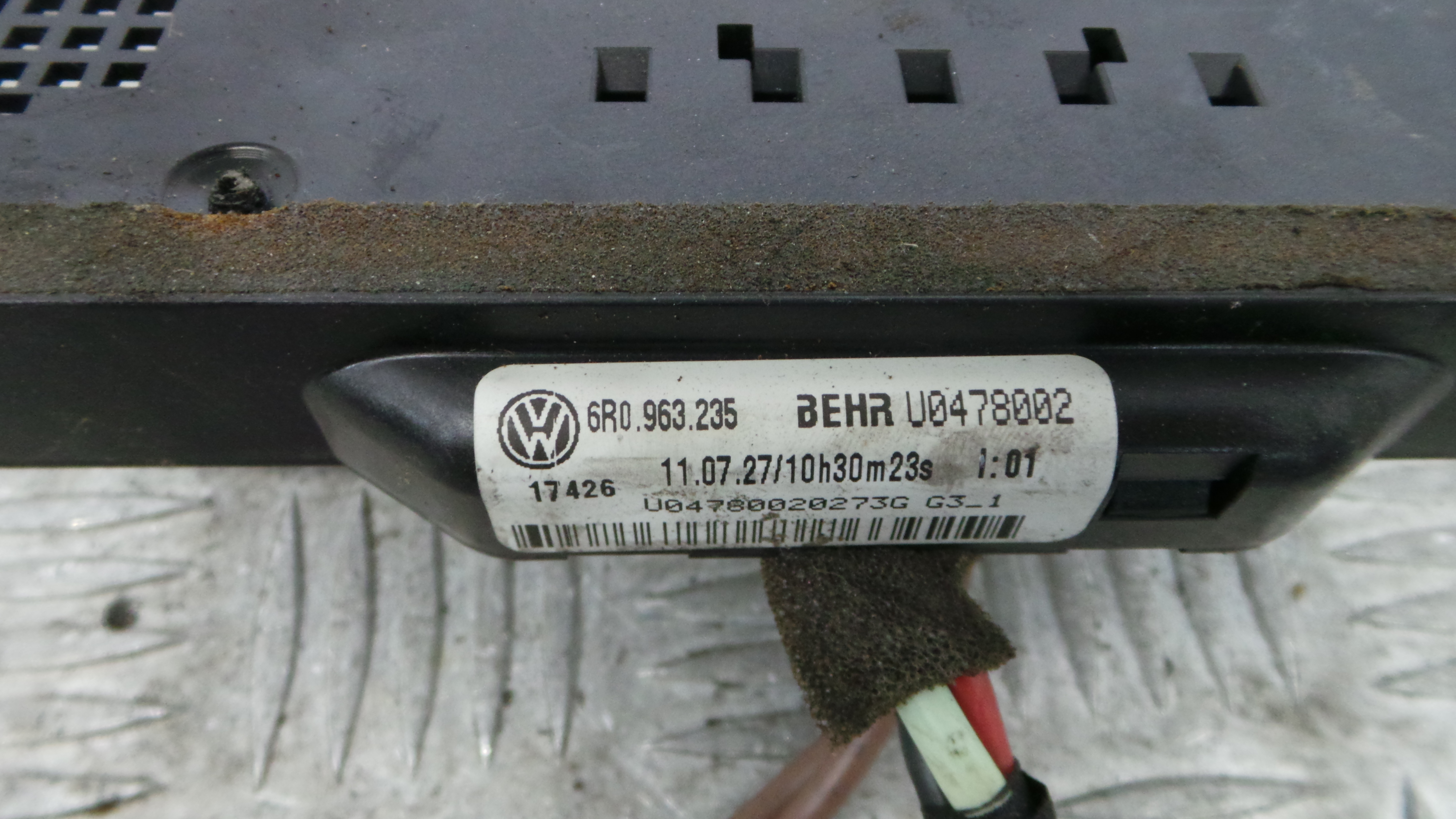 Radiador da Chaufagem / Sofagem 6R0963235 - AUDI A1 (8X1, 8XK)-36385808