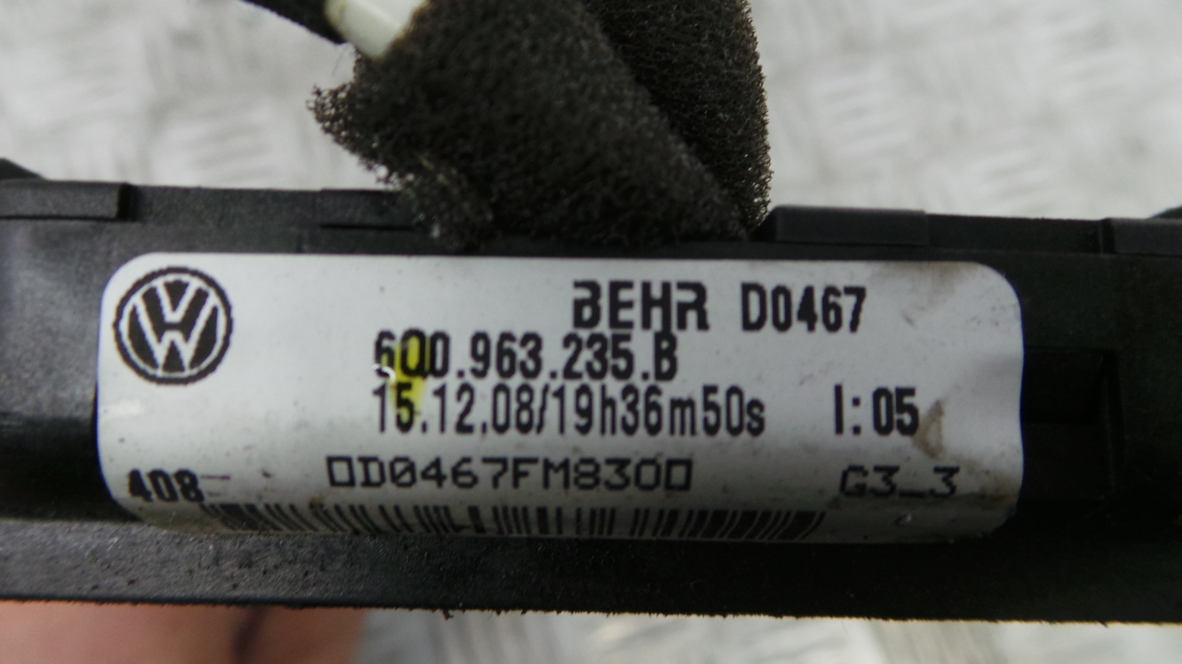 Radiador da Chaufagem / Sofagem 6Q0963235B - SEAT IBIZA IV (6J5, 6P1), IBIZA Mk IV (6J5, 6P1)-36385849