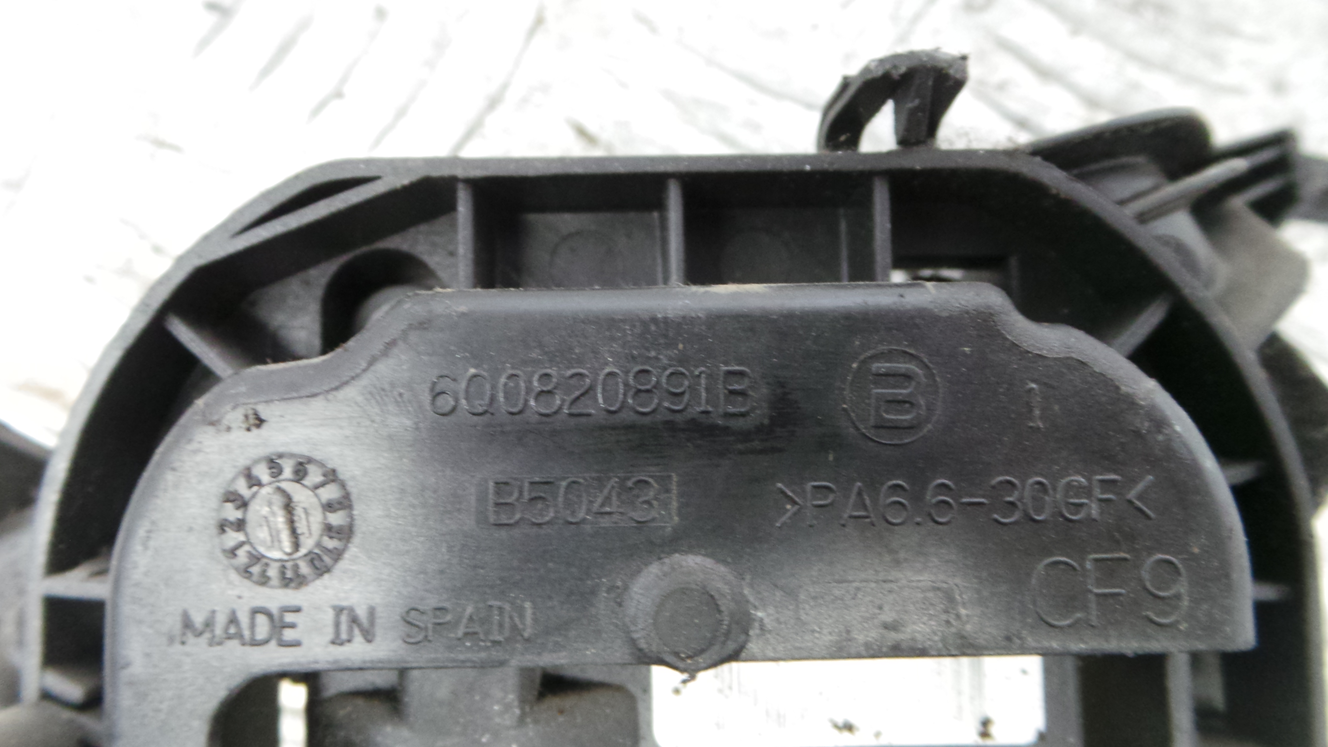 Atuador do Circuito de Ar 6Q0820891B - AUDI A1 (8X1, 8XK)-36386236