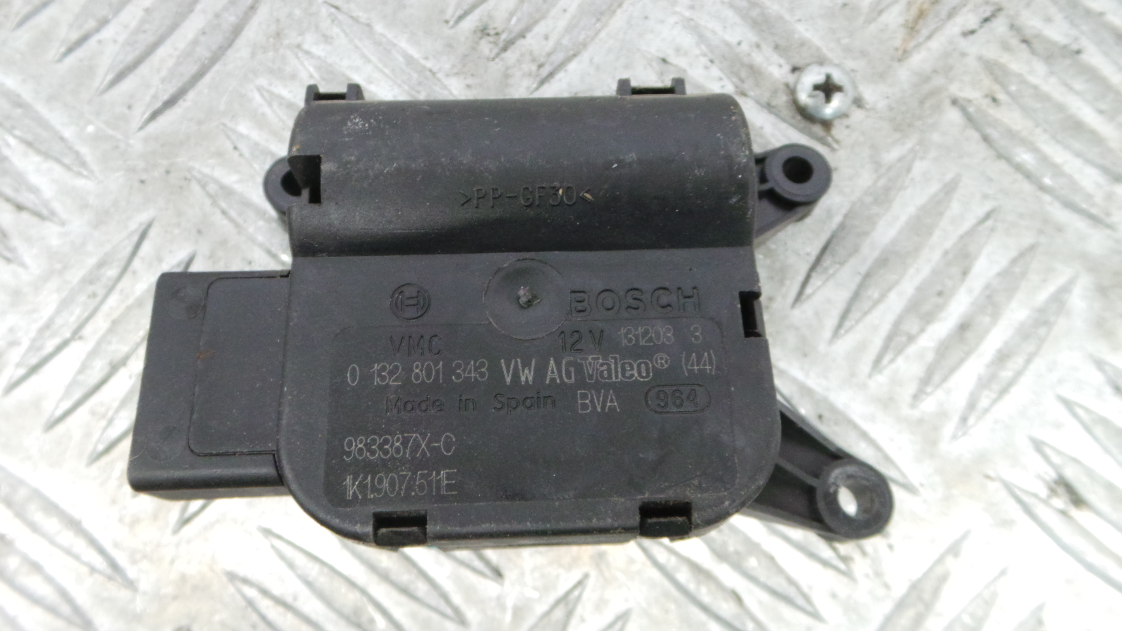 Atuador do Circuito de Ar  1K1907511E - AUDI A3 (8P1)-36386766