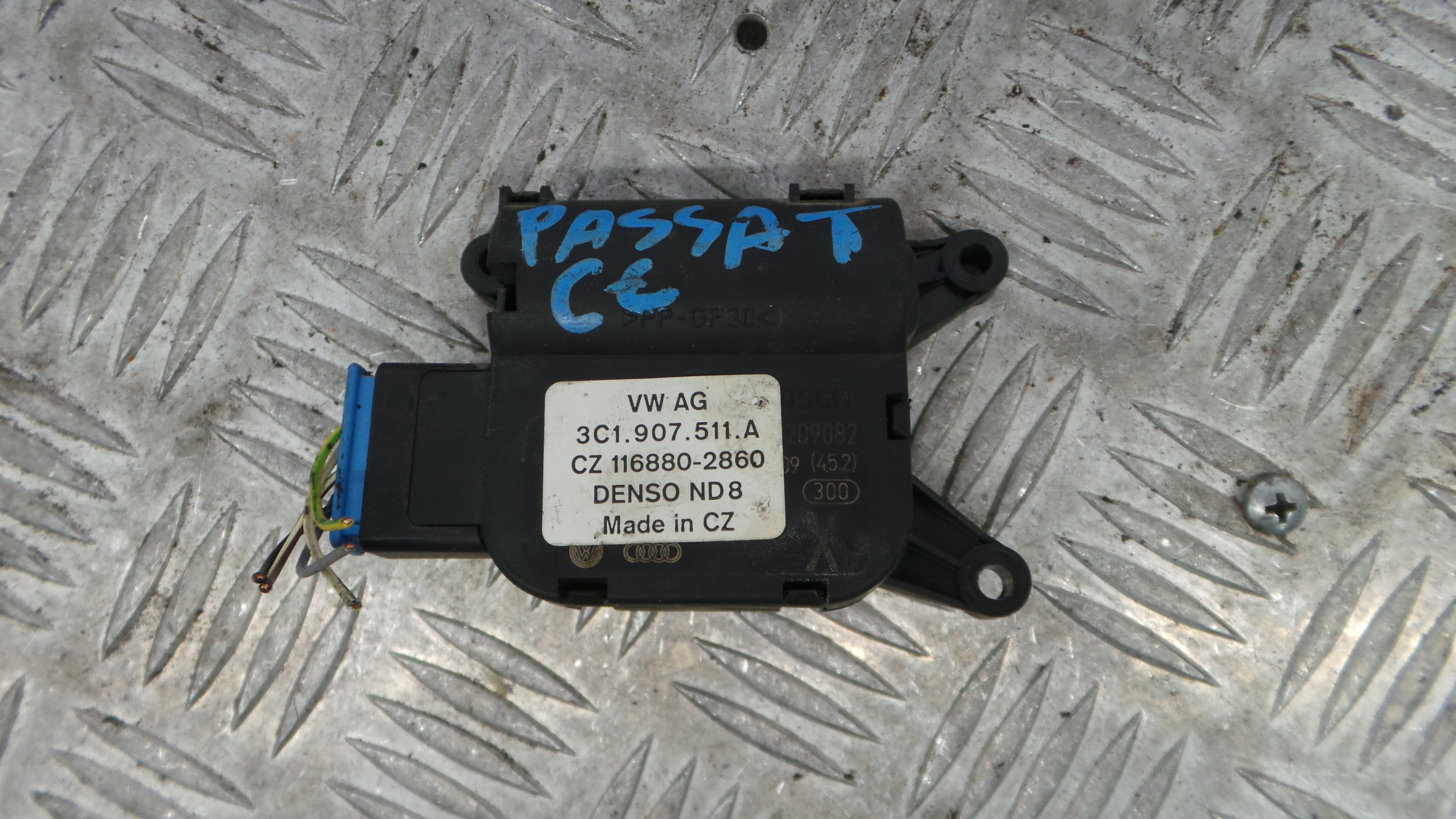 Atuador do Circuito de Ar  3C1907511A - VW PASSAT CC B6 (357)-36386781