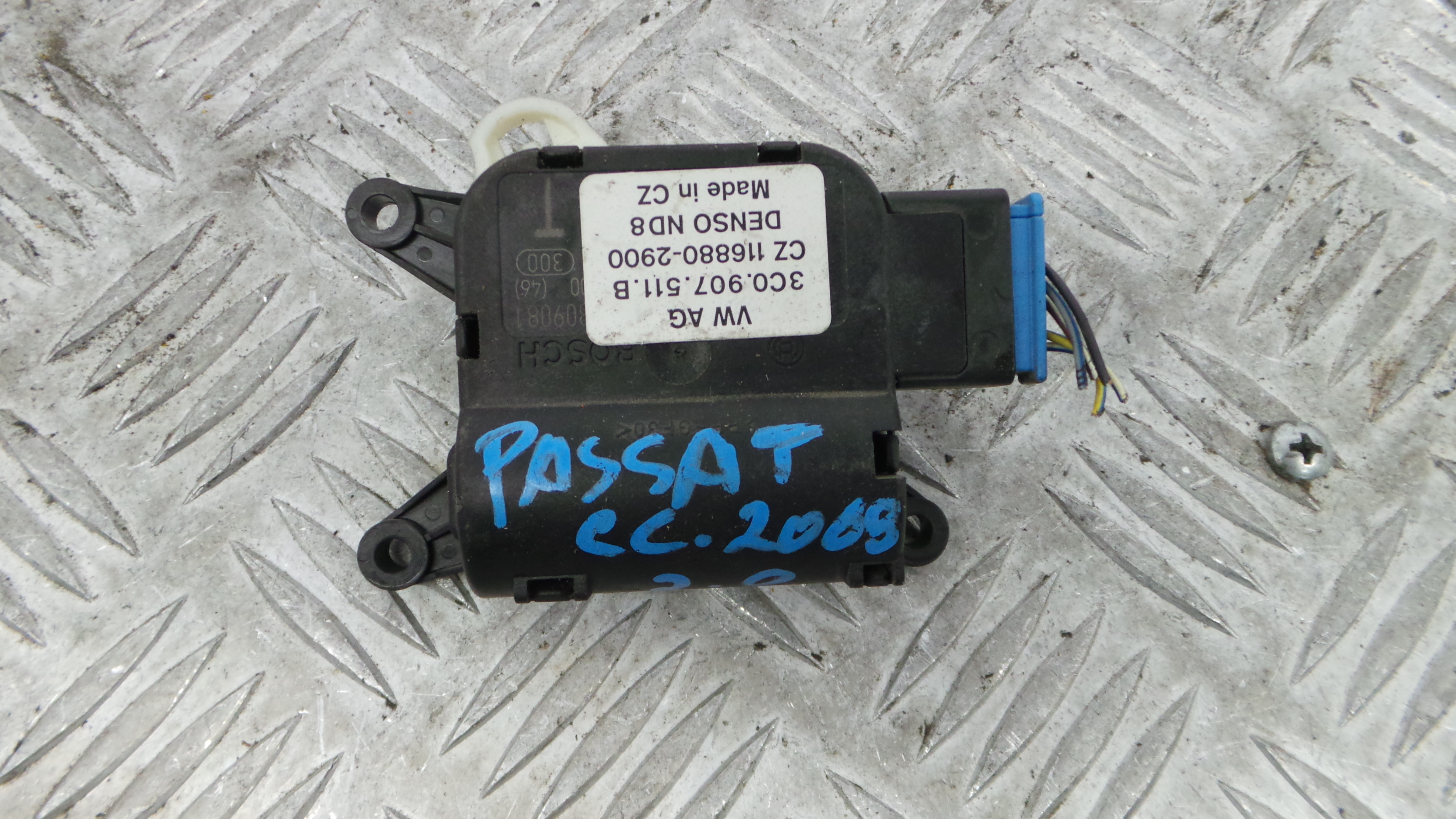 Atuador do Circuito de Ar  3C0907511B - VW PASSAT CC B6 (357)-36386788