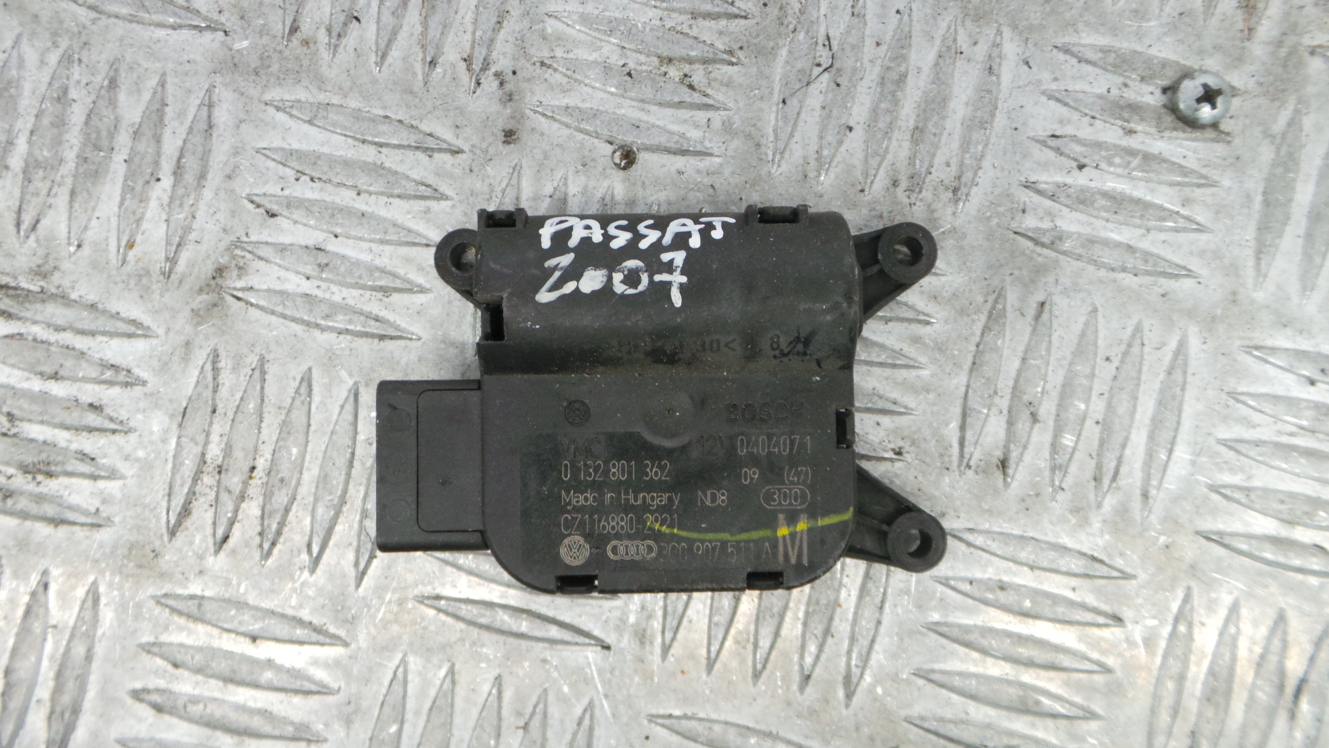 Atuador do Circuito de Ar 3C0907511AM - VW PASSAT B6 (3C2)-36386867 Atuador do Circuito de Ar 3C0907511AM - VW PASSAT B6 (3C2)-36386867