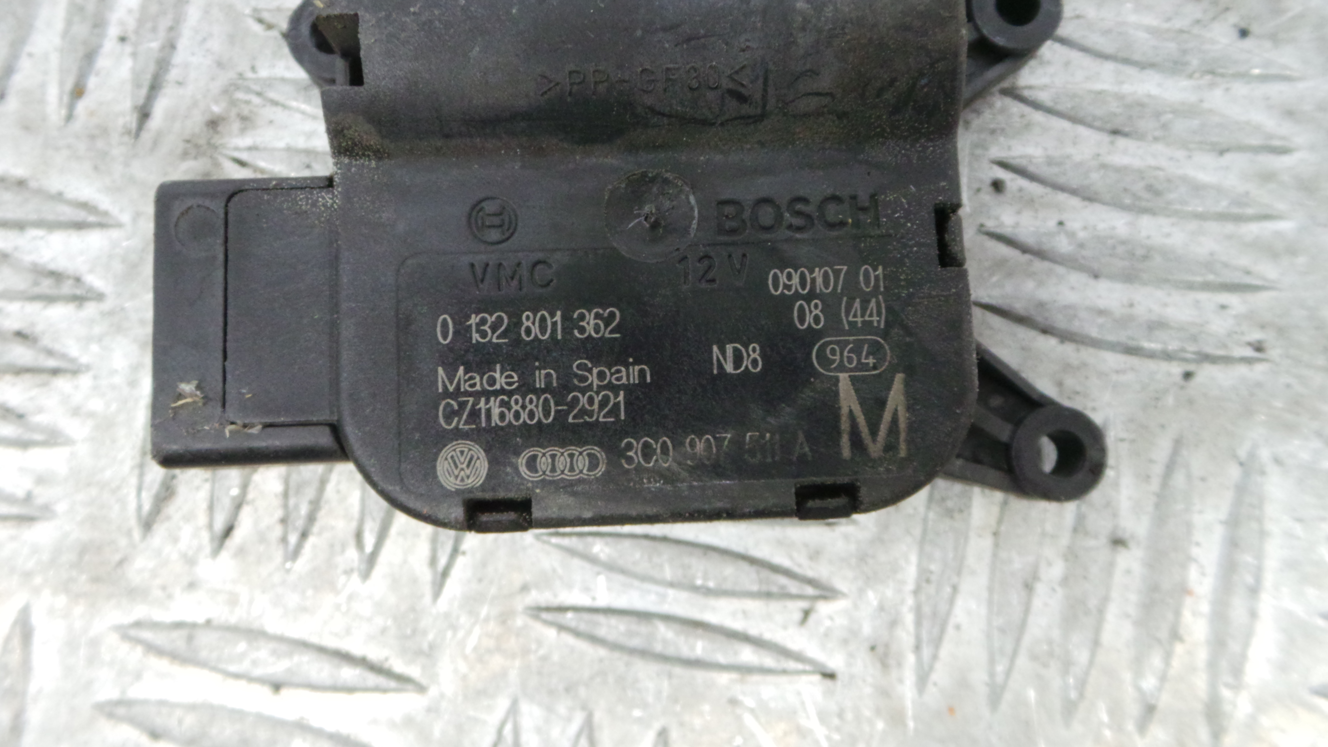 Atuador do Circuito de Ar  3C0907511AM - VW GOLF V (1K1)-36386870