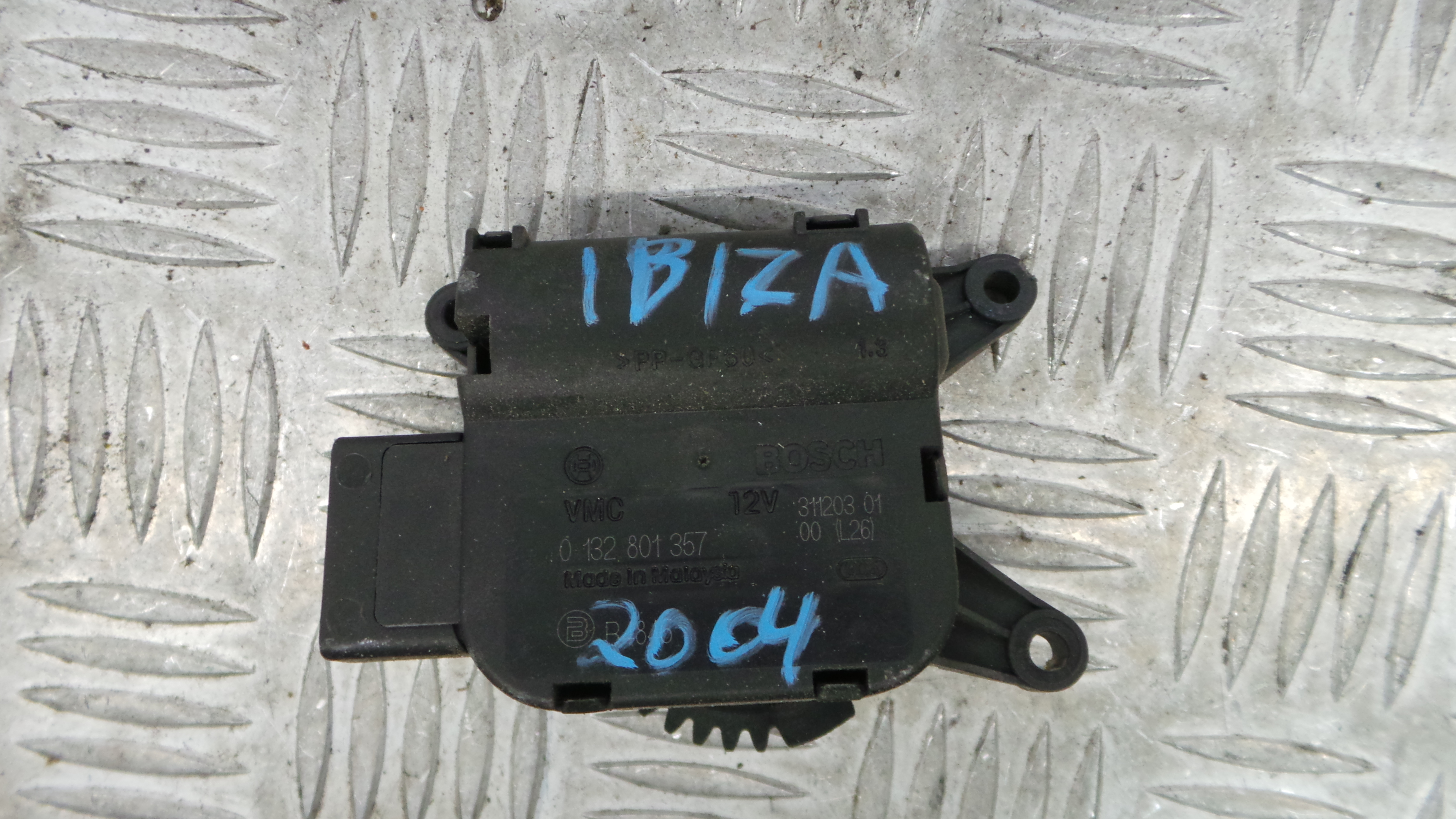 Atuador do Circuito de Ar  0132801357 - SEAT IBIZA III (6L1), IBIZA Mk III (6L1)-36386934