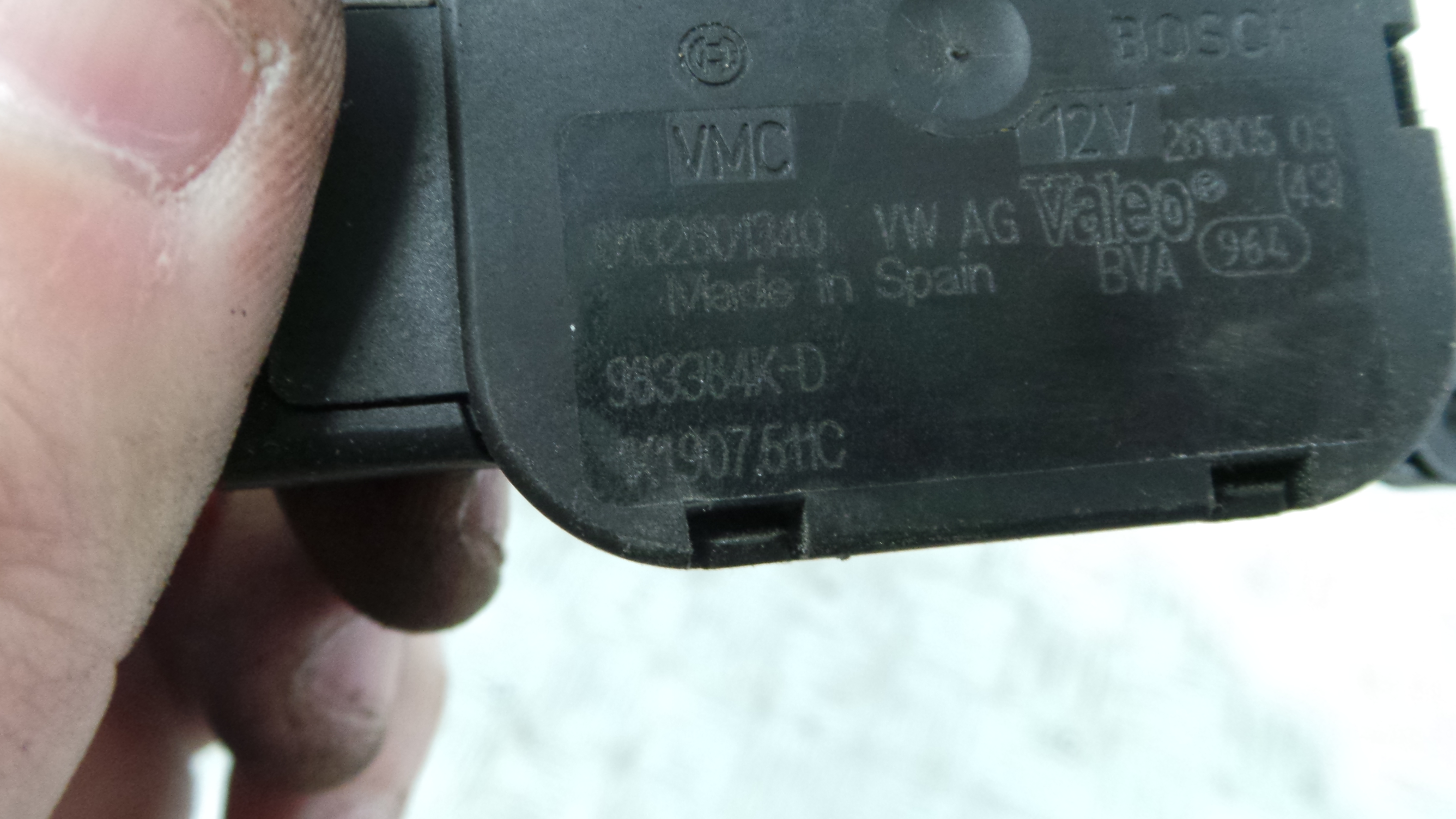 Atuador do Circuito de Ar 1K1907511C - SEAT LEON (1P1)-36386940