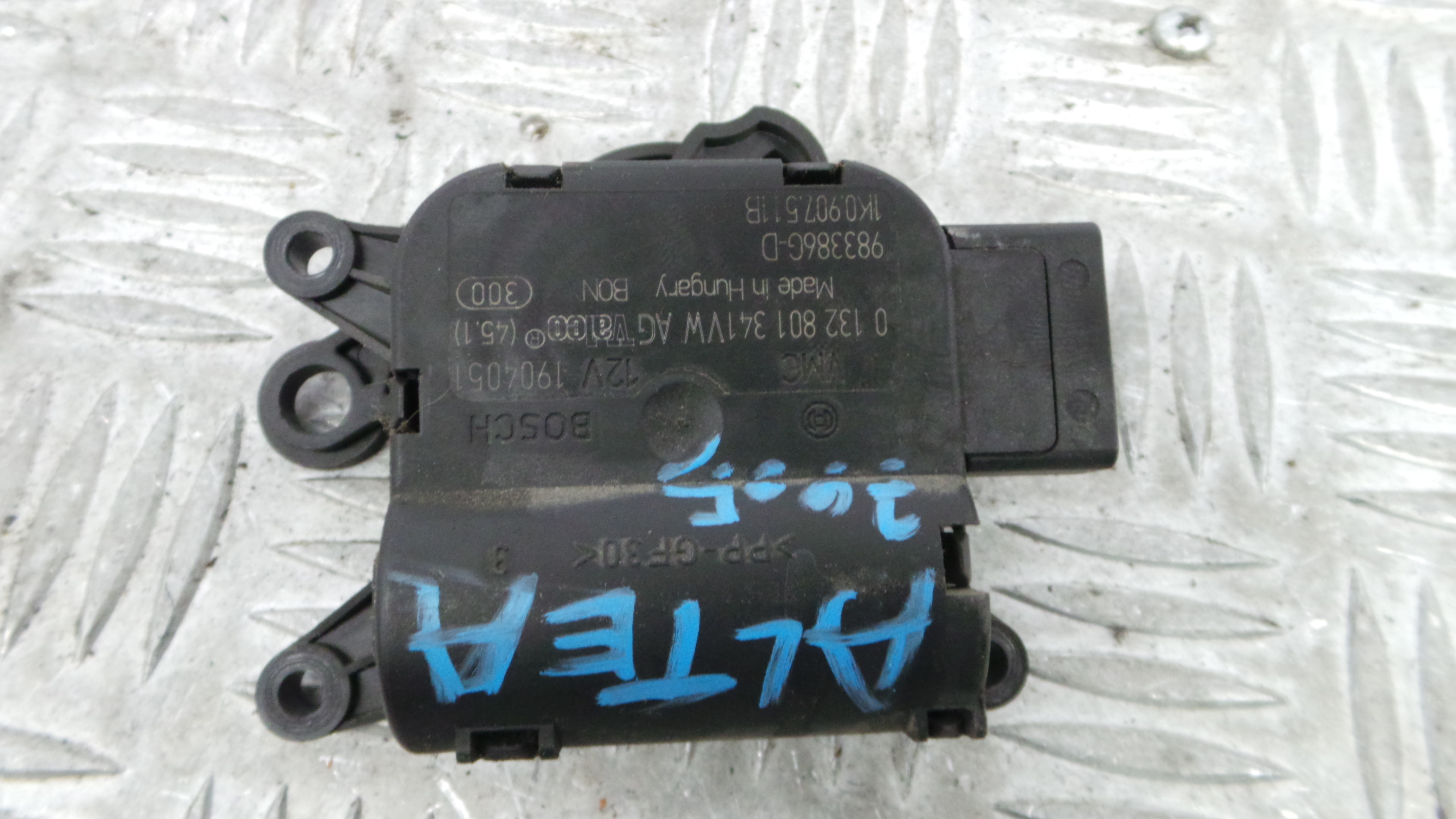 Atuador do Circuito de Ar 1K0907511B - SEAT ALTEA (5P1)-36386970 Atuador do Circuito de Ar 1K0907511B - SEAT ALTEA (5P1)-36386970