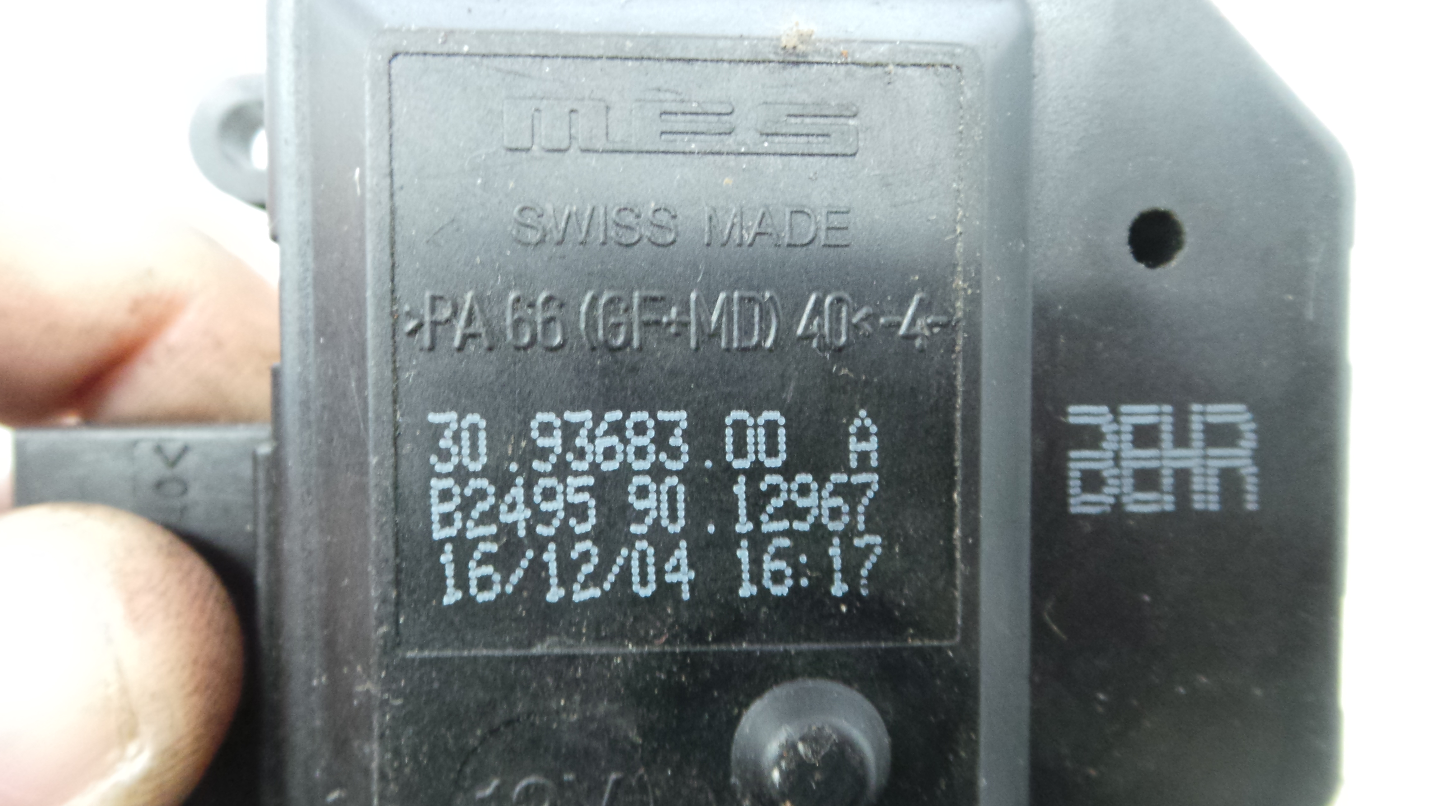 Atuador do Circuito de Ar  309368300 - VW POLO (9N_, 9A_)-36386973