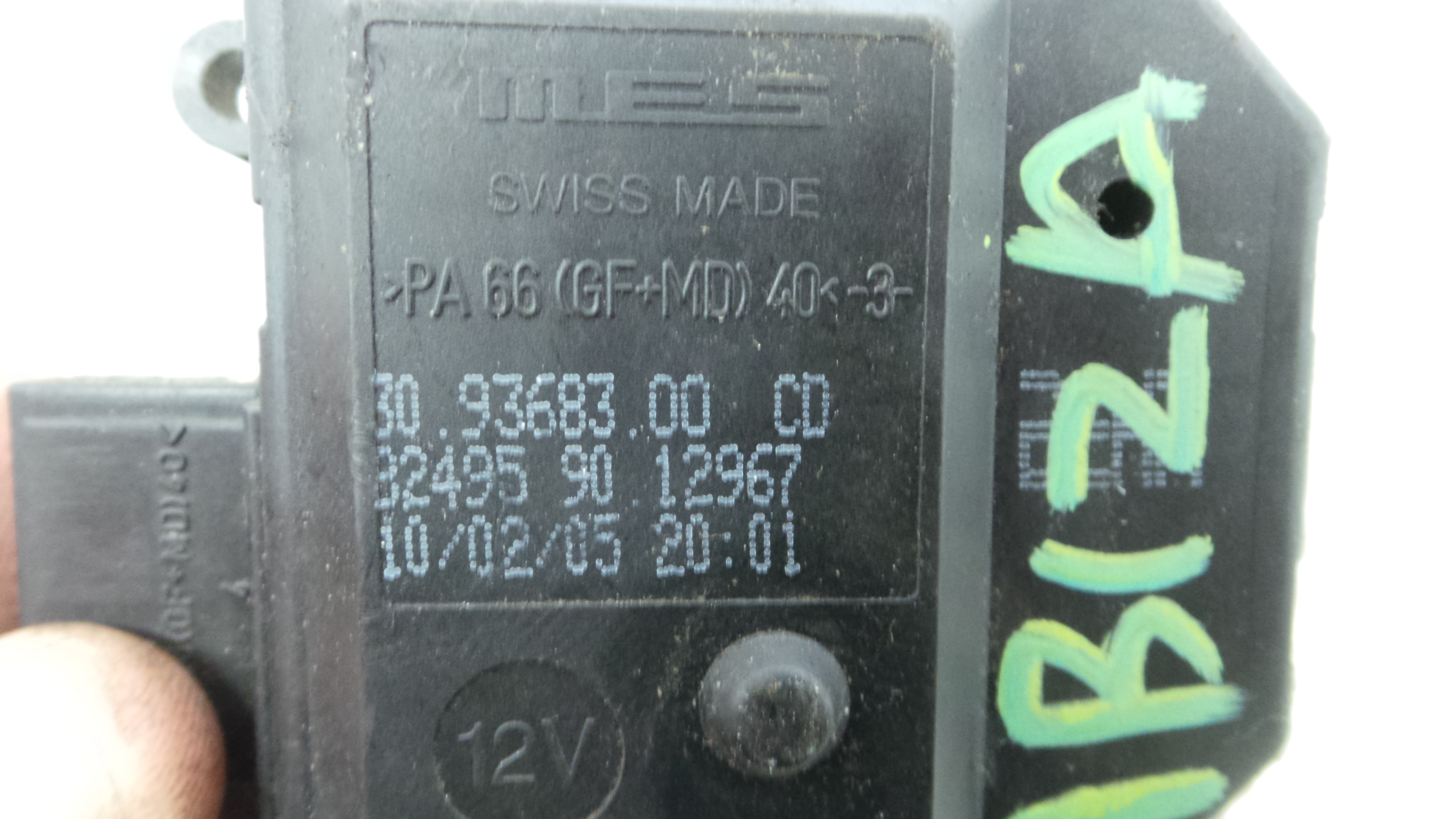 Atuador do Circuito de Ar  309368300 - SEAT IBIZA IV (6J5, 6P1), IBIZA Mk IV (6J5, 6P1)-36386982