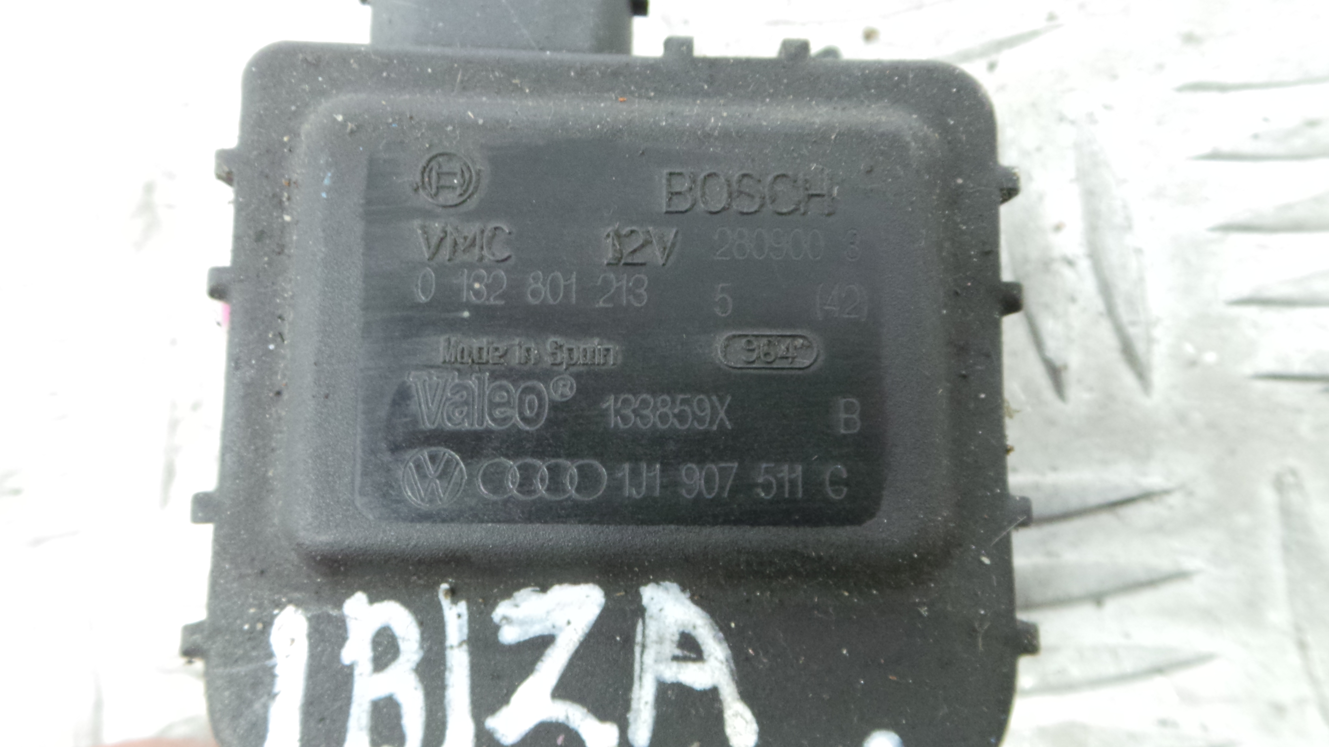 Atuador do Circuito de Ar 1J1907511C - SEAT IBIZA II (6K1), IBIZA Mk II (6K1)-36386991