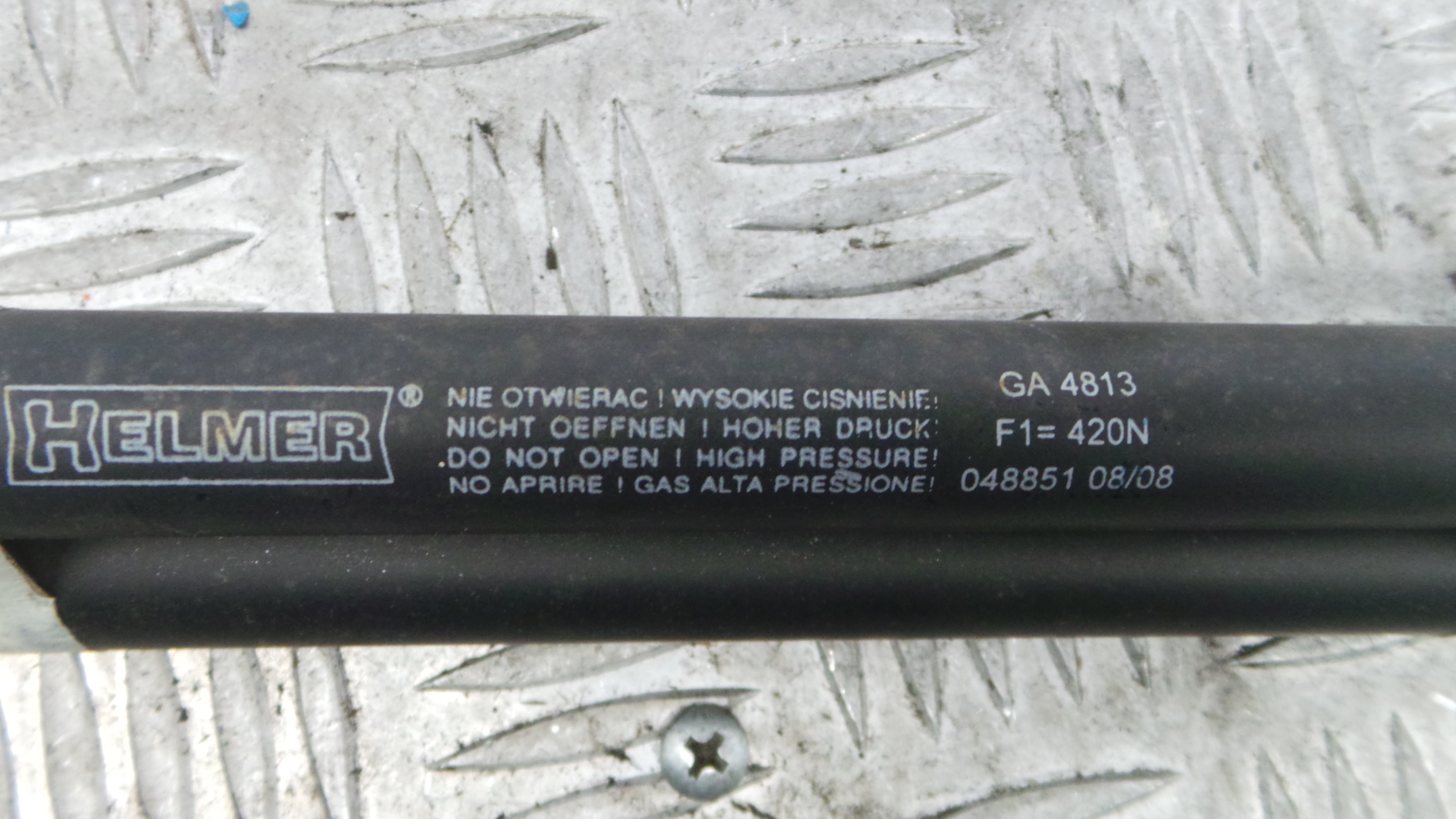 Amortecedor da Mala 048851 - AUDI A3 (8L1)-36400922