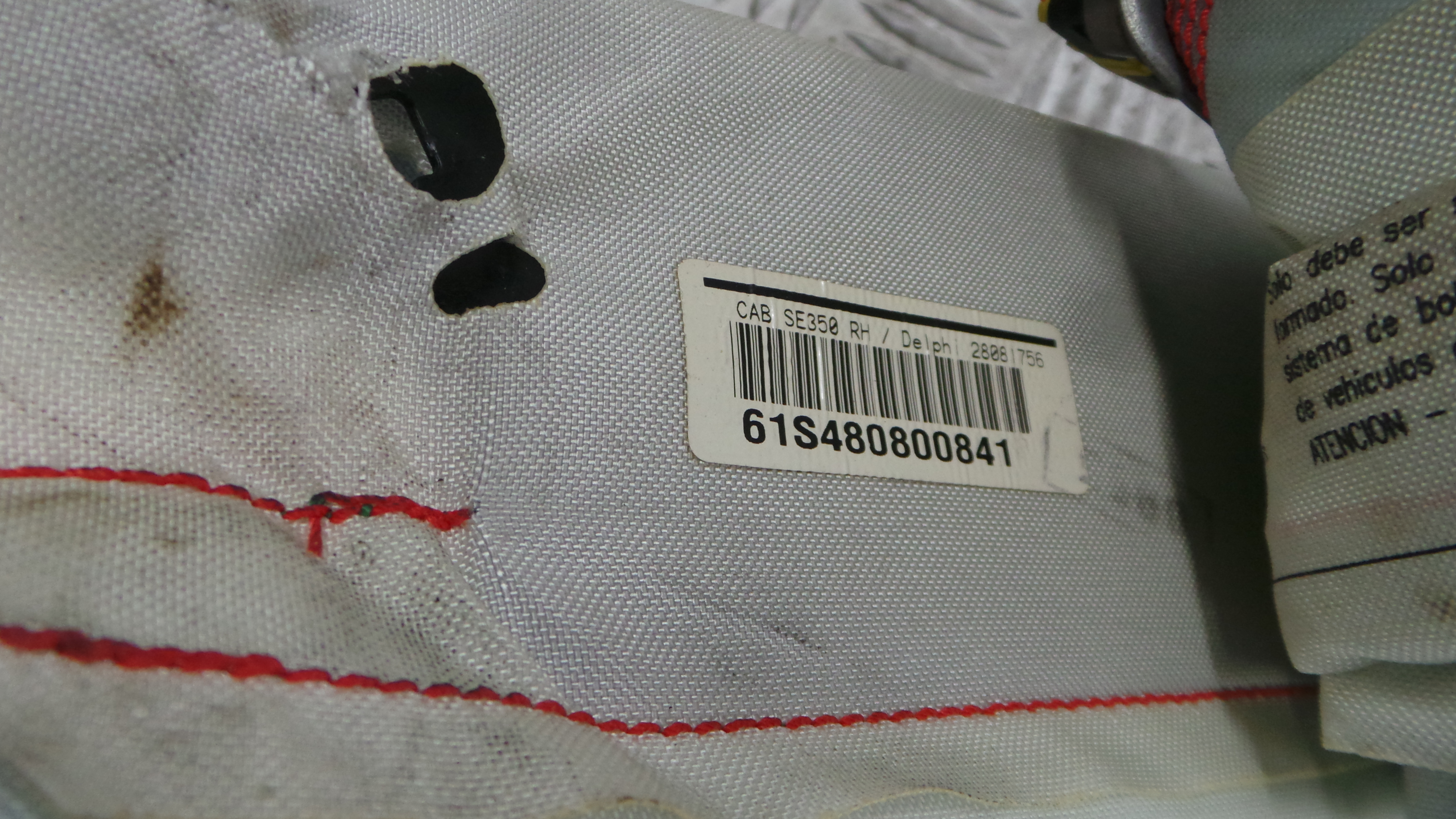 Airbags de Cortina Dto 61S40800841 - SEAT LEON (1P1)-36402596